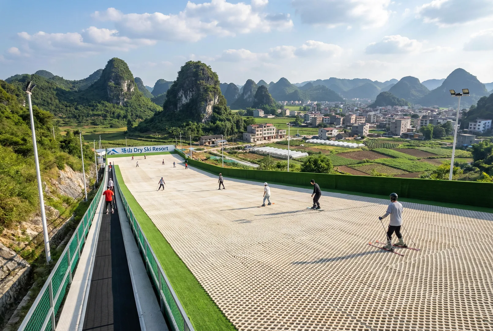 Yangshan (dry slopes) ski resort