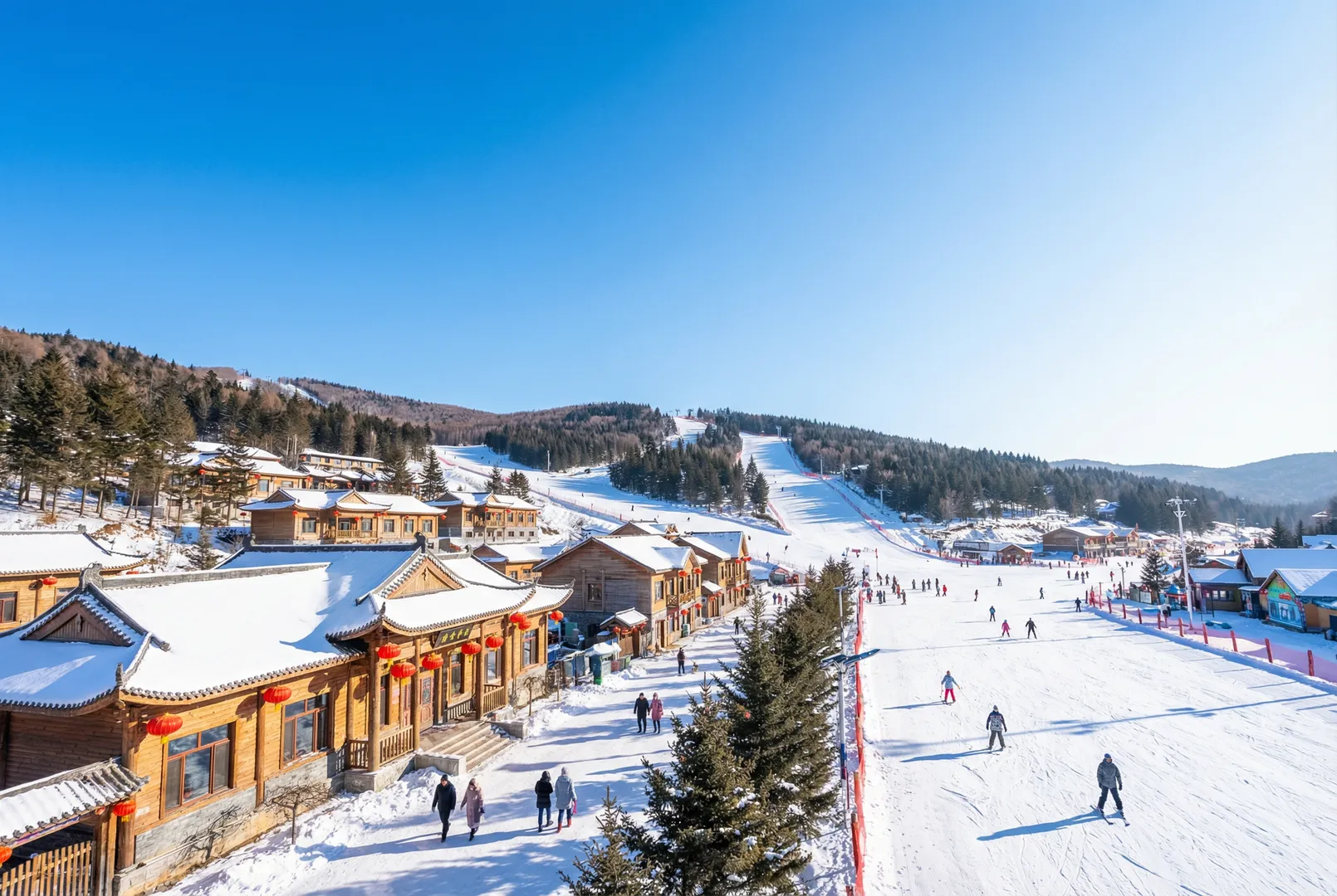 Yuanjia Village ski resort