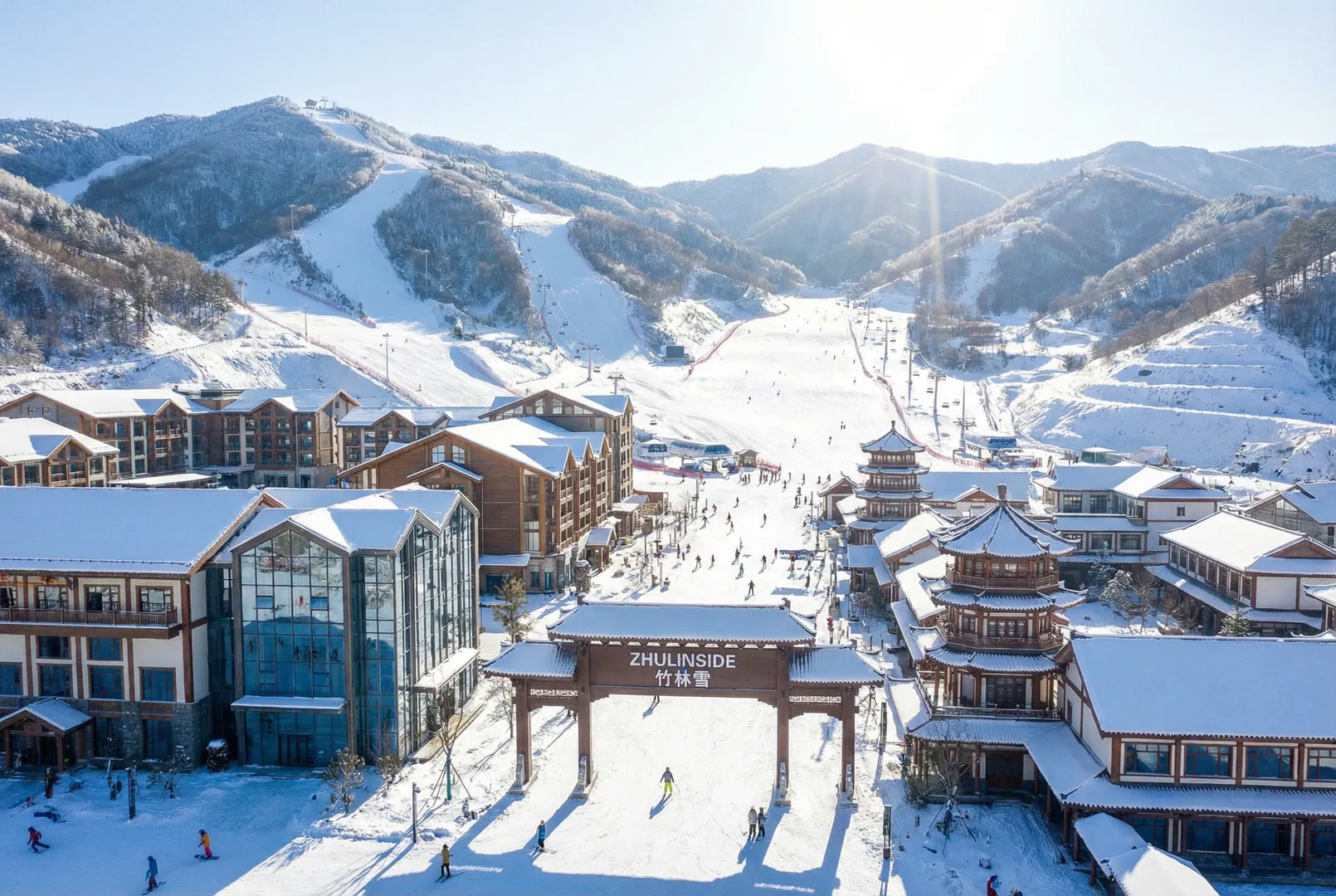 Zhulinside ski resort