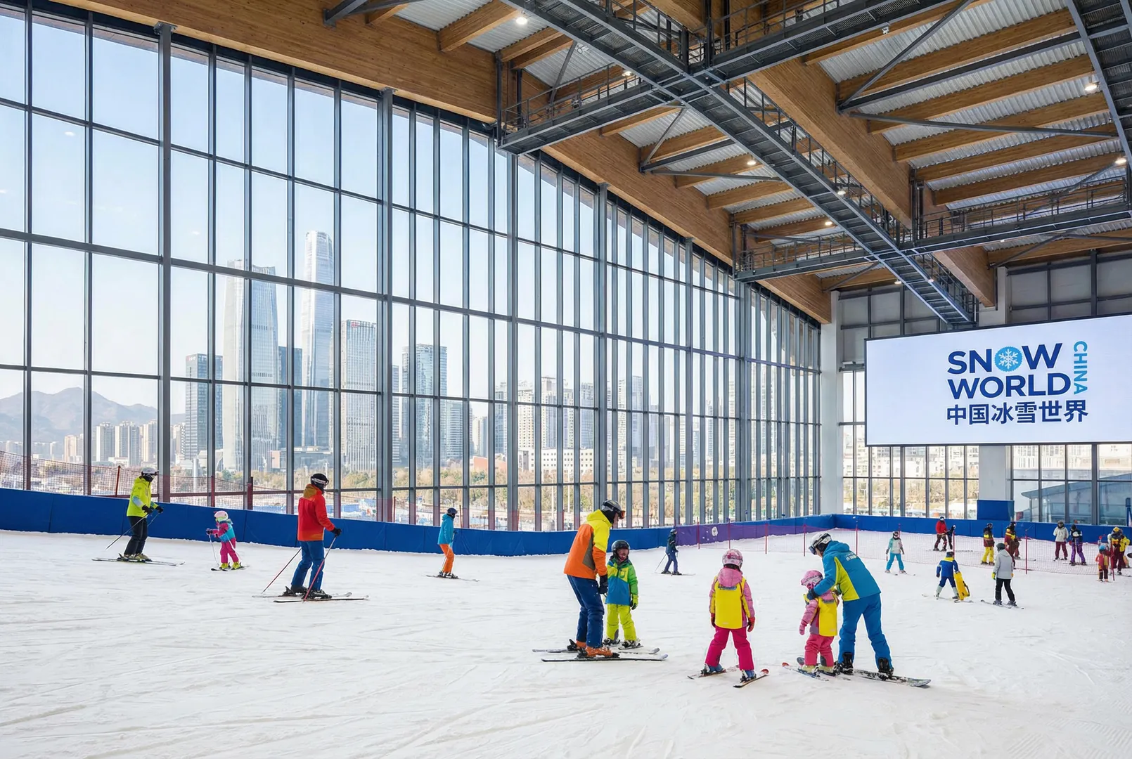 Zhuzhou Yunlong Olympjoy Ice & Snow Sports Park (indoor ski area) ski resort