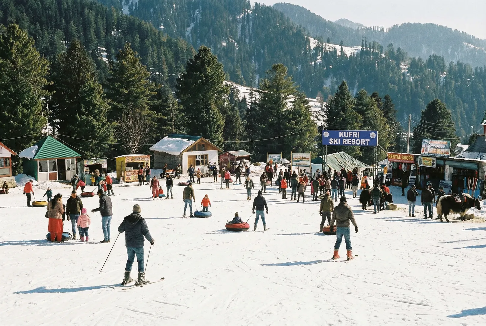 Kufri ski resort