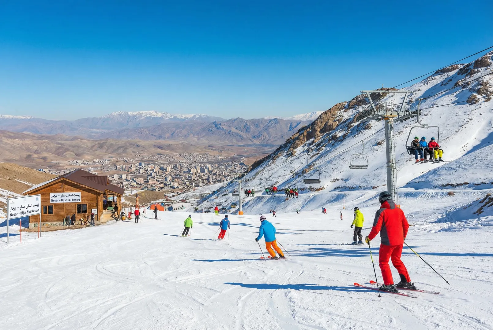 Nesar – Bijar ski resort