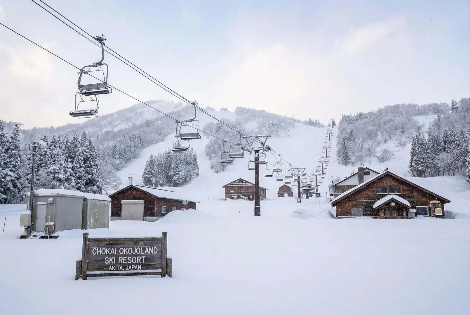 Chokai Okojoland(temporarily closed) ski resort