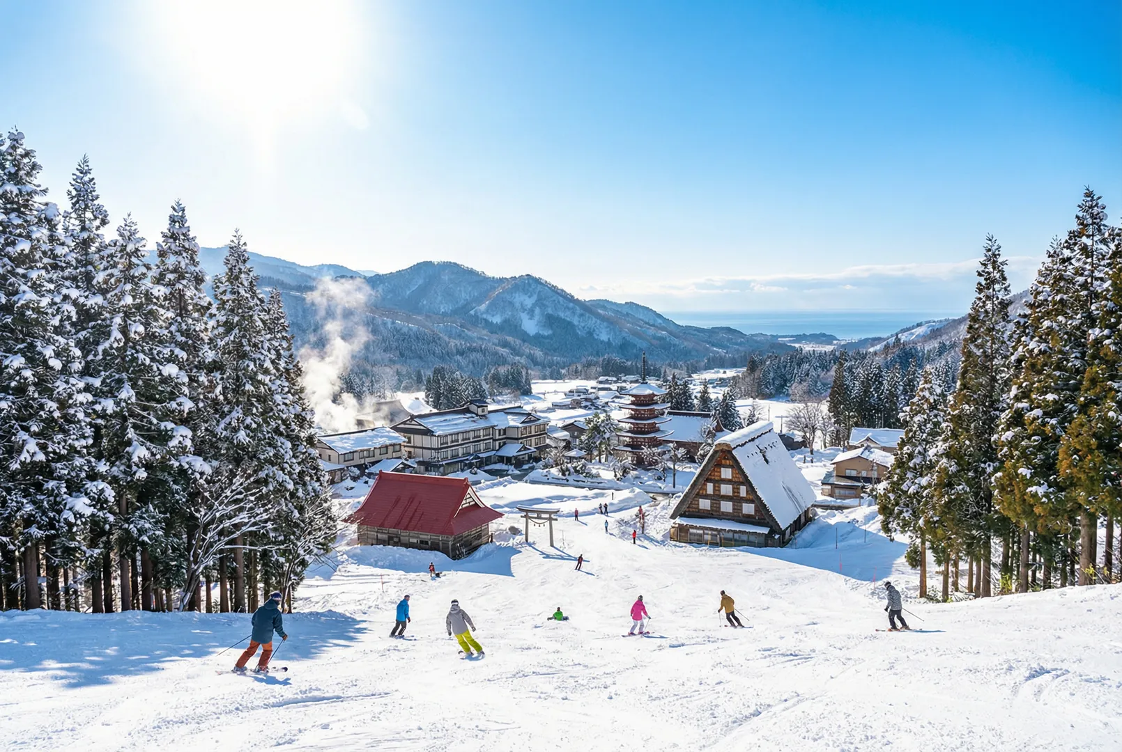 Fujisato Choei ski resort
