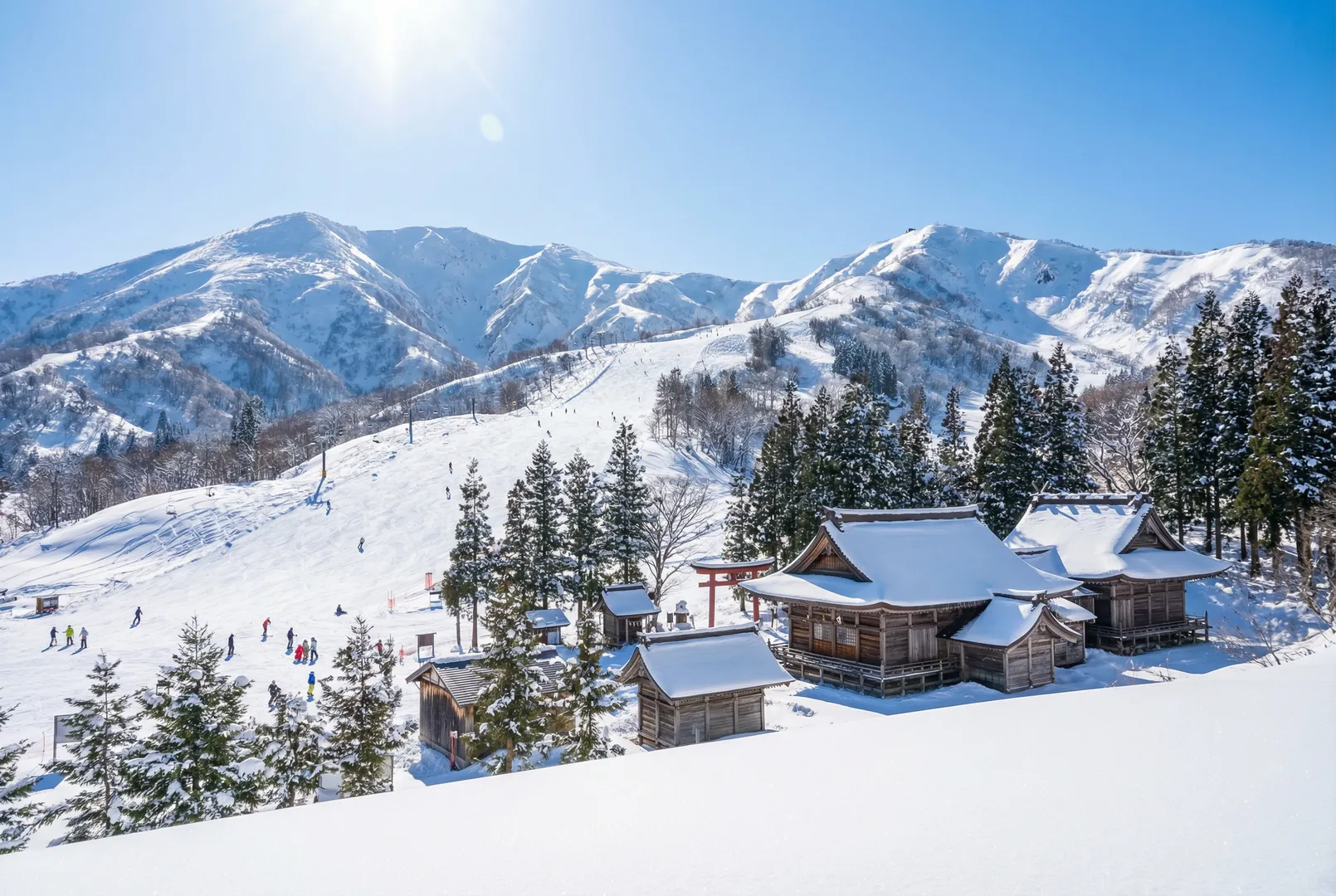 Gassan – Nishikawa ski resort