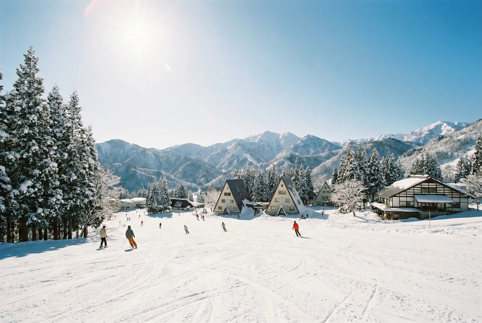 Greenpia Tsunan ski resort