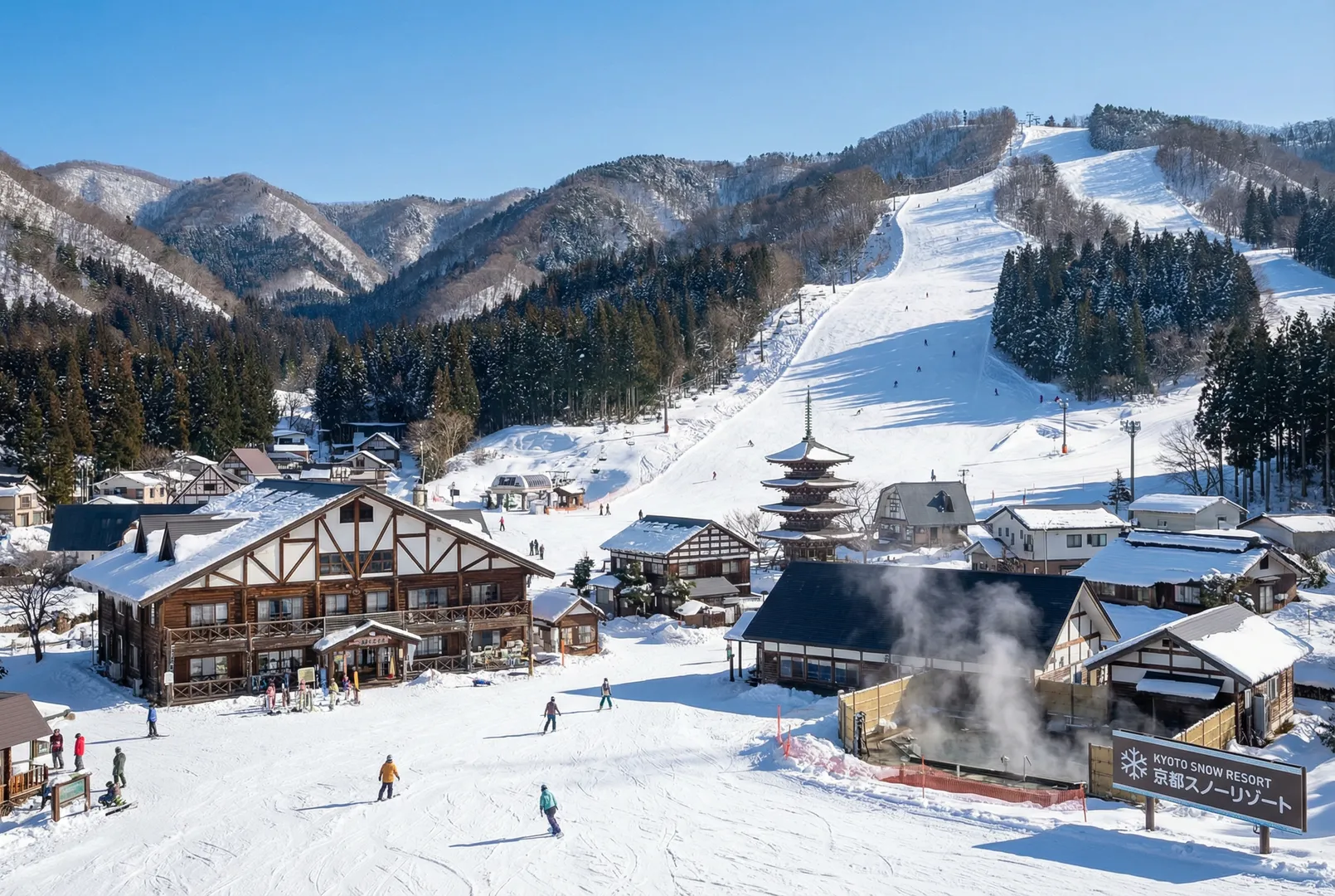 Hirogawara(temporarily closed) ski resort