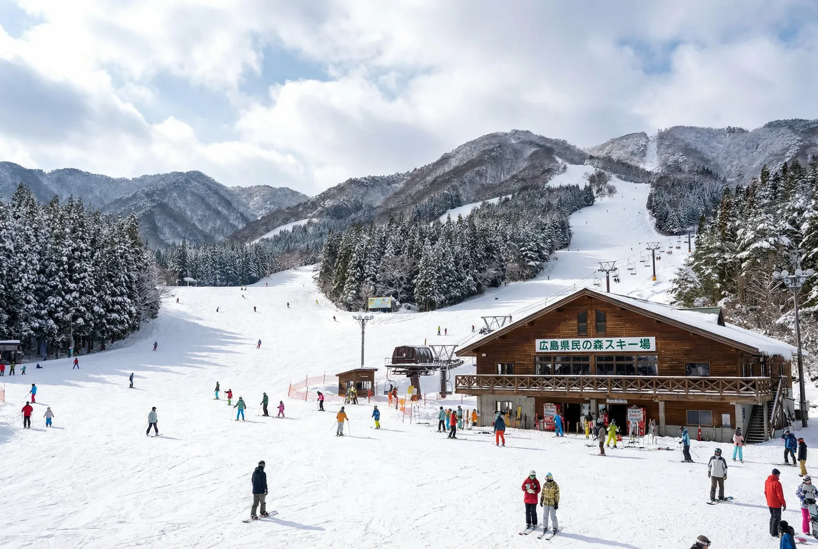 Hiroshima Kenmin no Mori(temporarily closed) ski resort