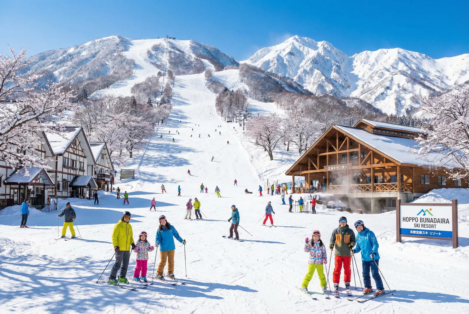 Hoppo Bunadaira ski resort