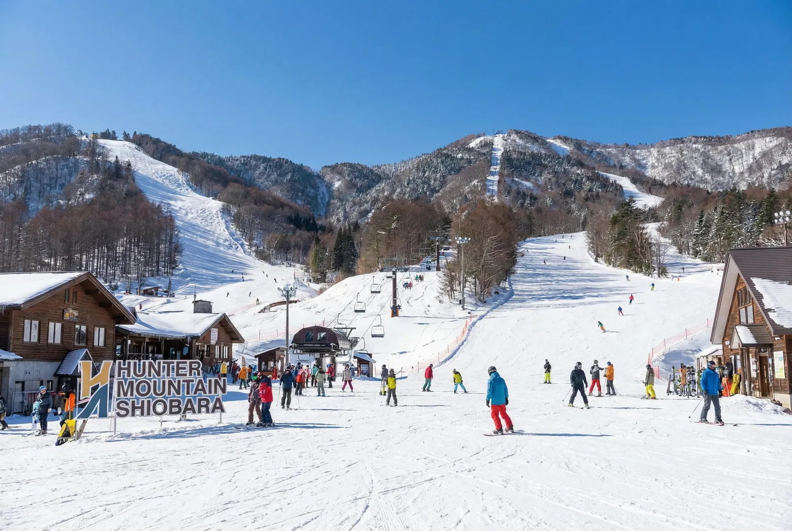 Hunter Mountain Shiobara ski resort