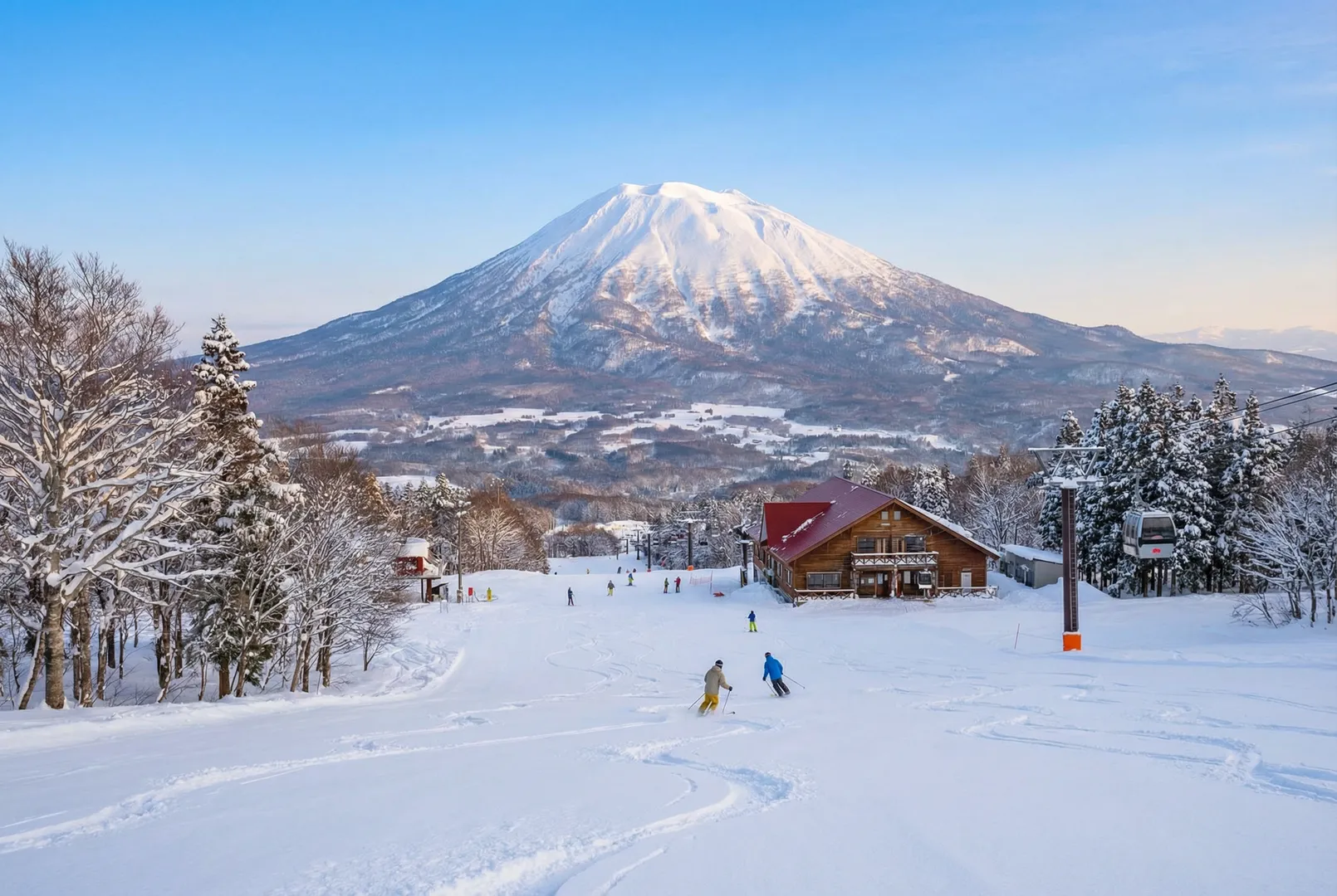 Iwakisan Hyakuzawa ski resort