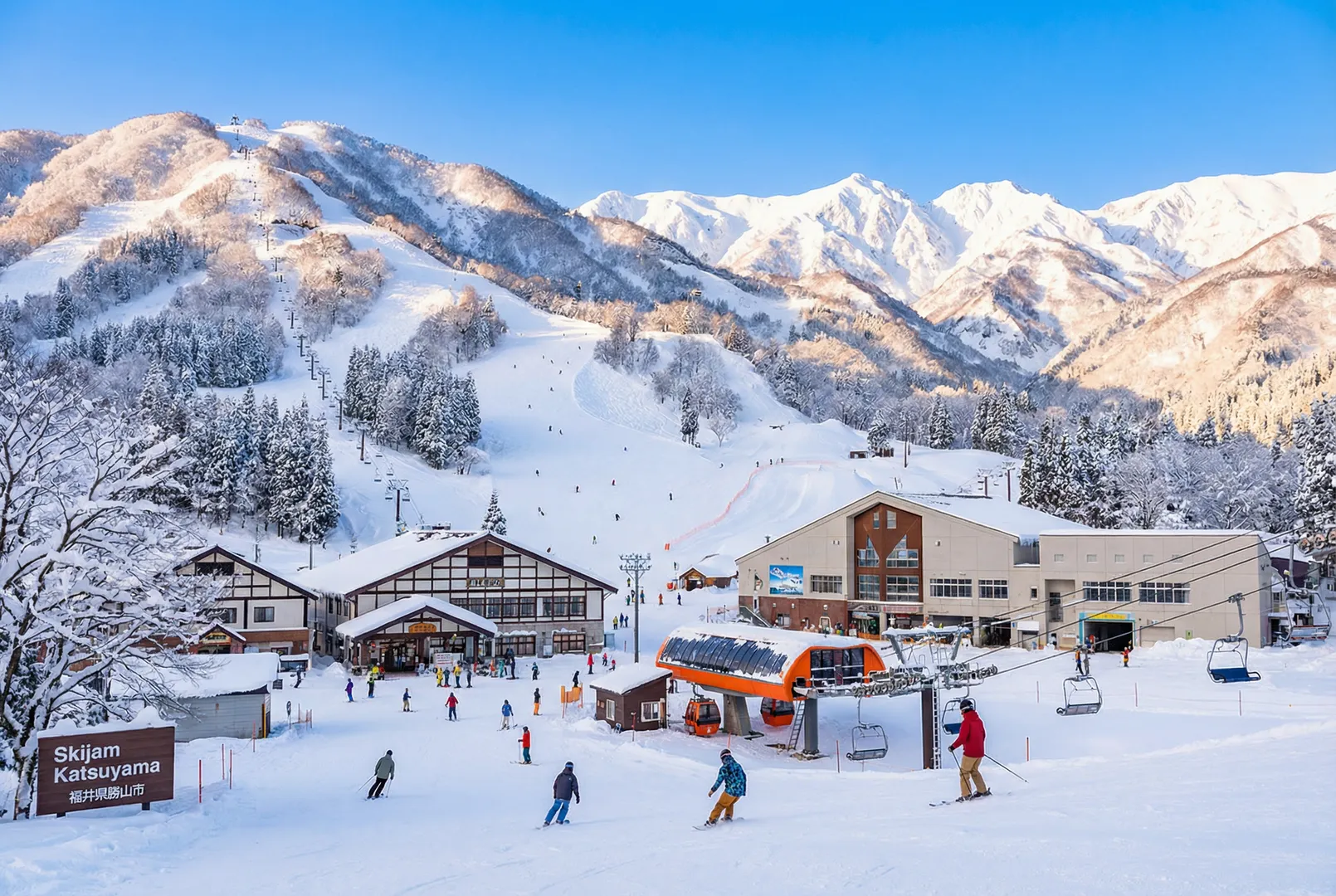 Jam Katsuyama ski resort