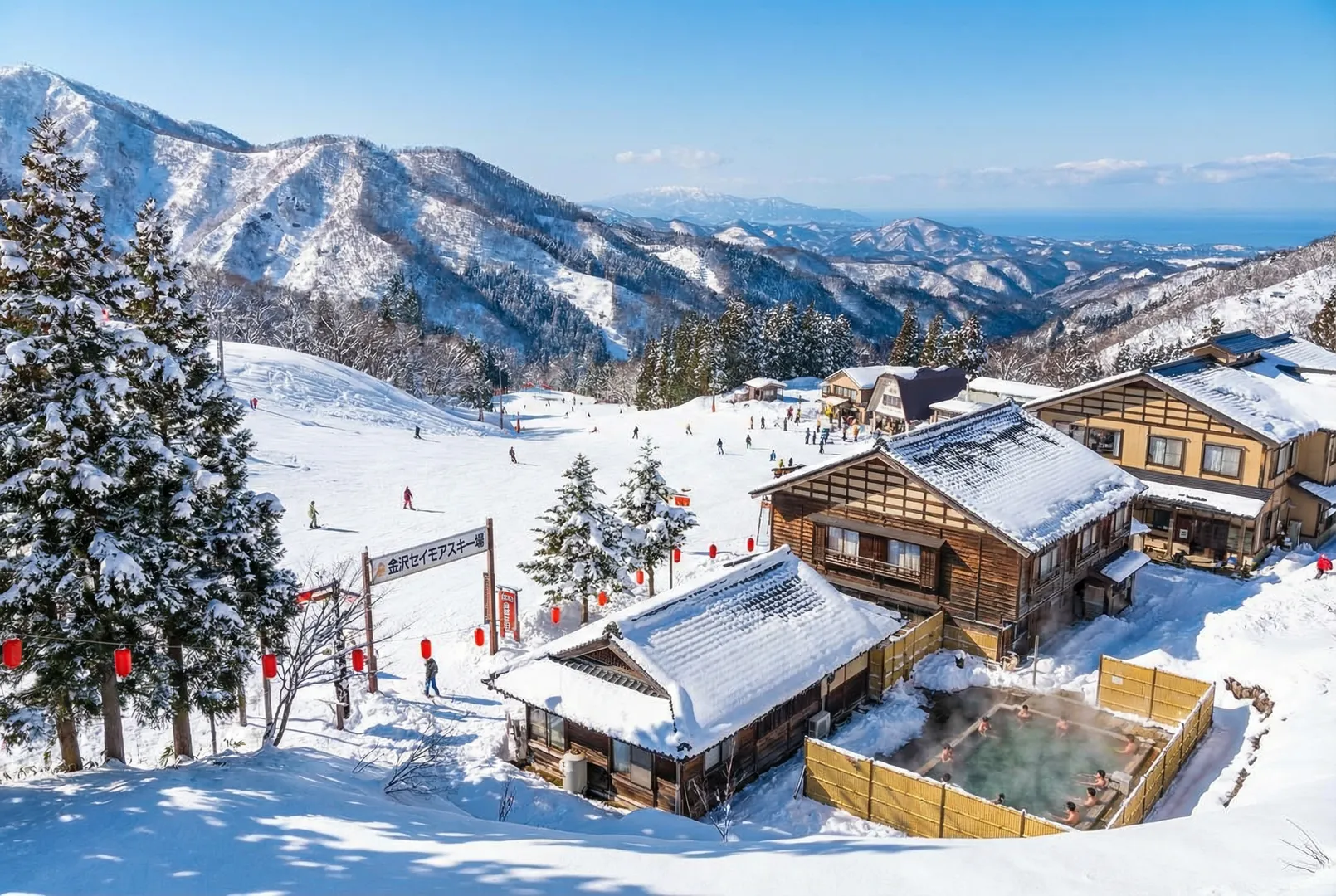 Kawachisenjo Onsen Kanazawa Seymour ski resort