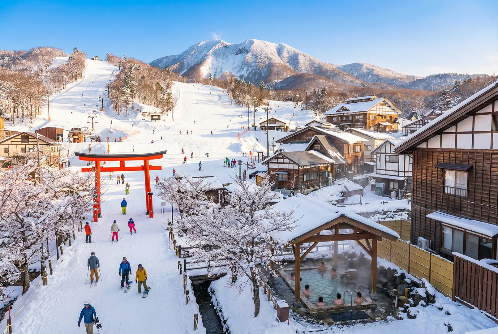 Kusatsu Onsen ski resort