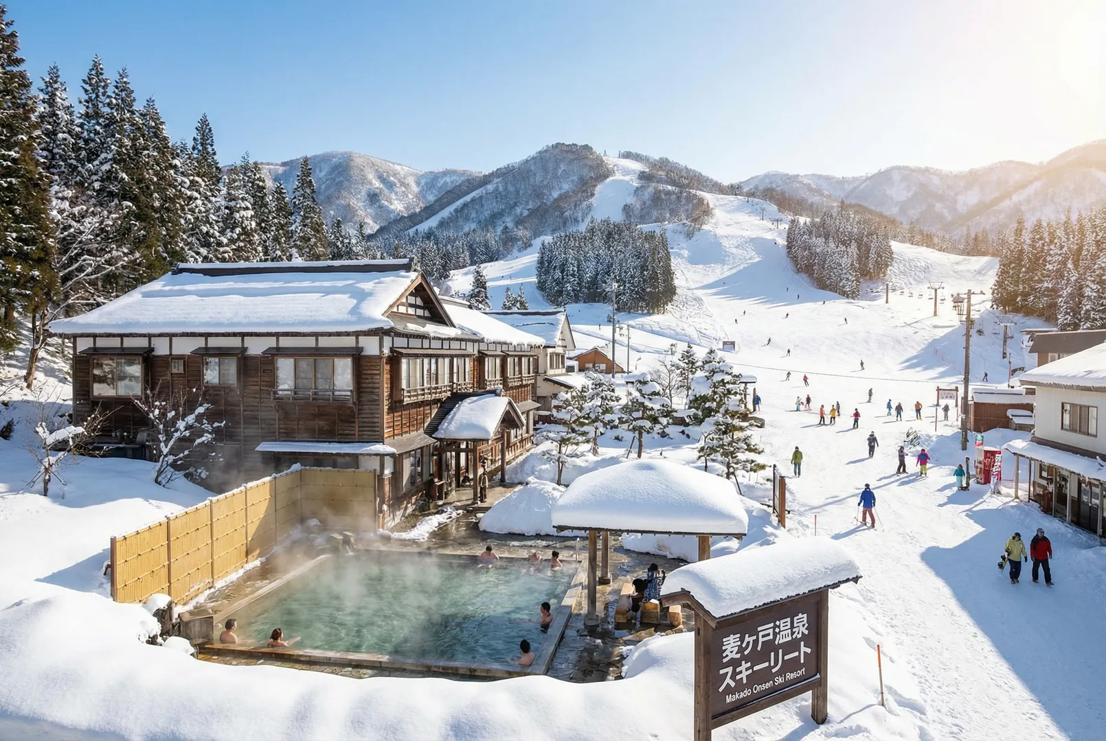 Makado Onsen(temporarily closed) ski resort