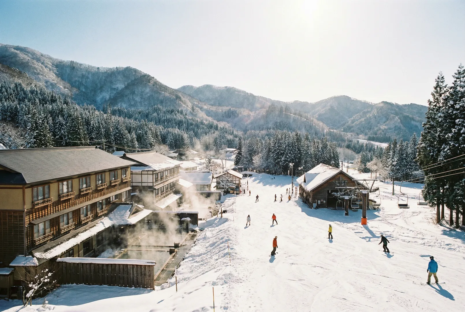 Namari Onsen ski resort