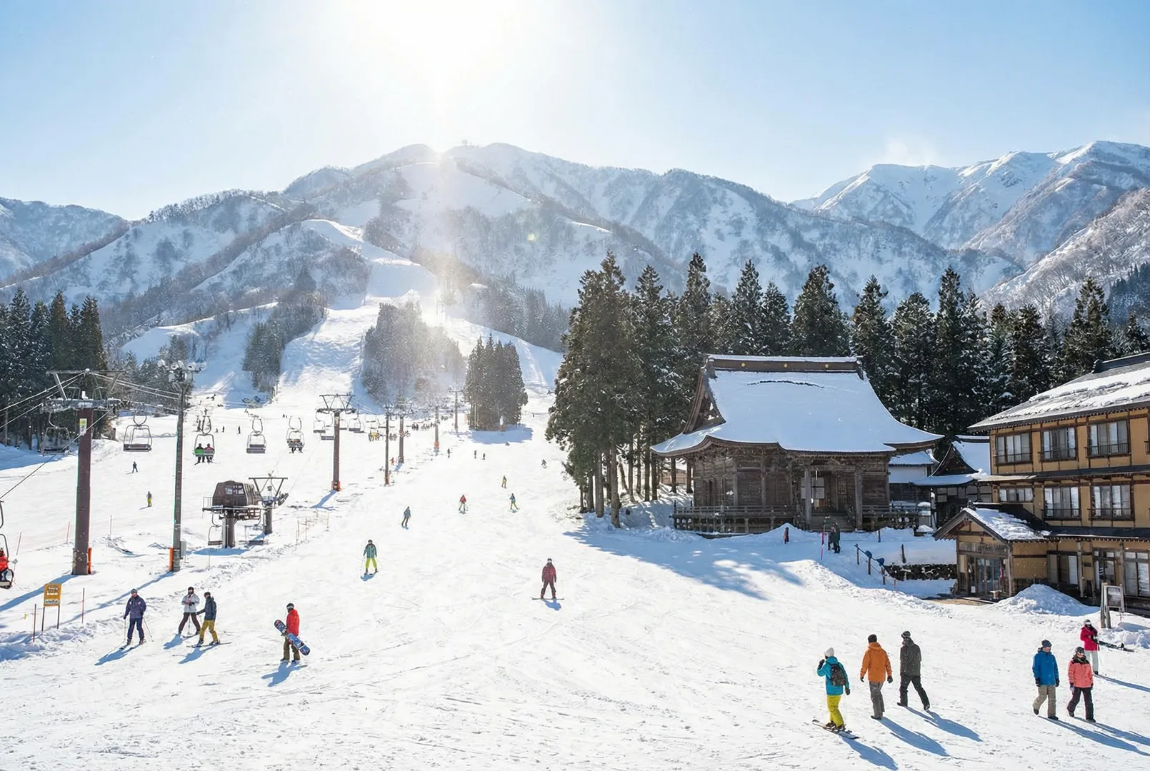 Ojiya Yamamotoyama Kogen ski resort