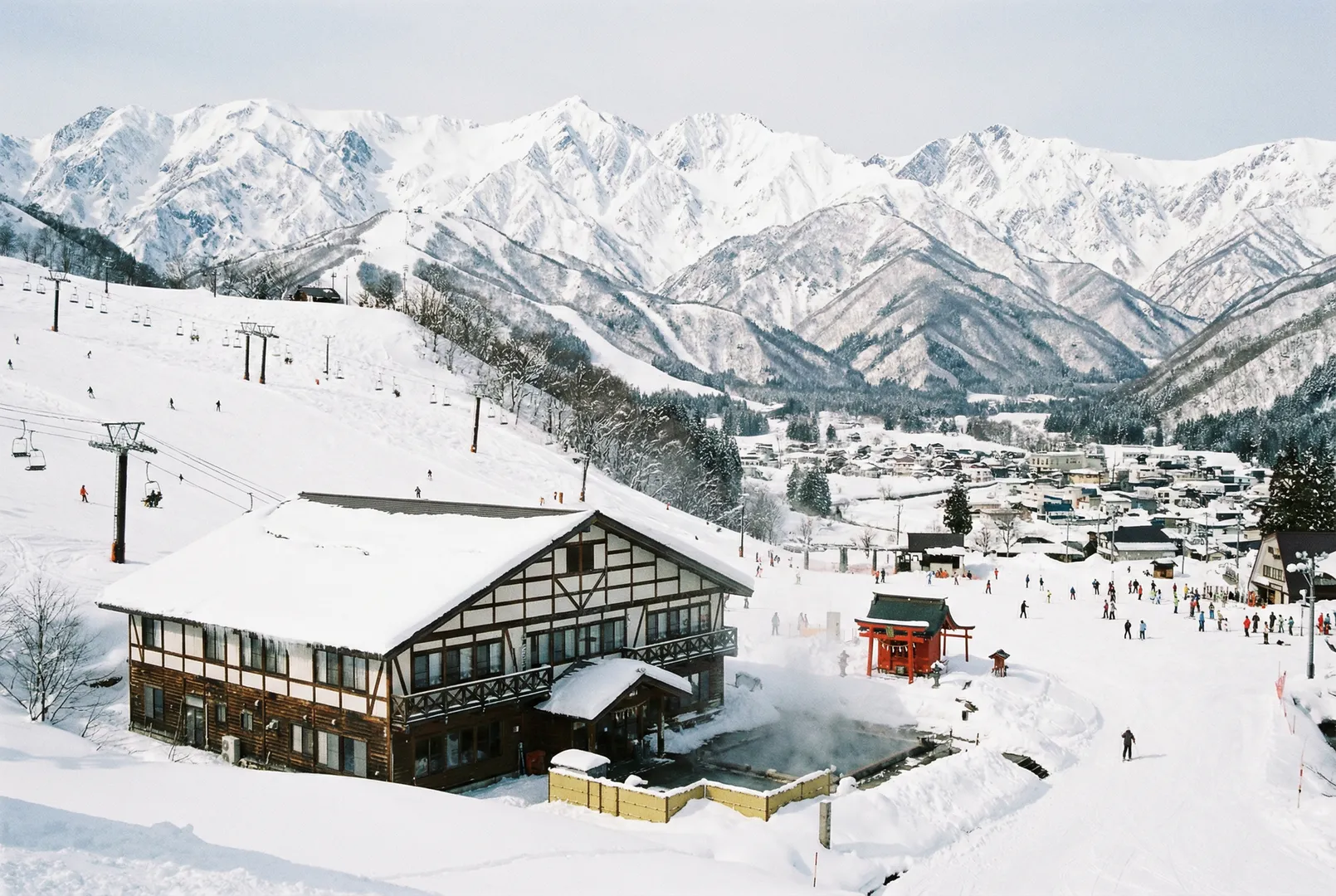 Omachi ski resort