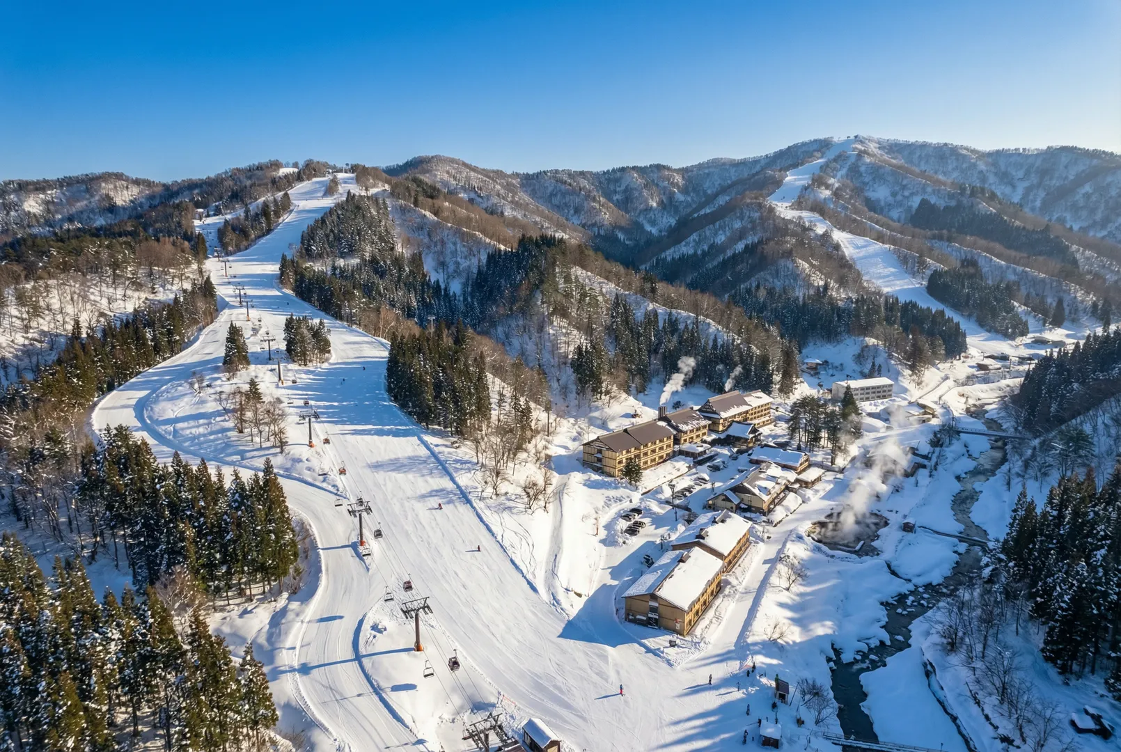 Oyasu Onsen ski resort