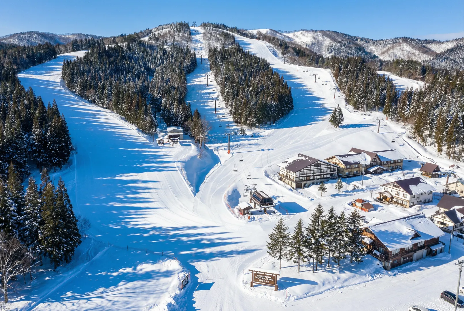 Rewild Ninja Snow Highland ski resort