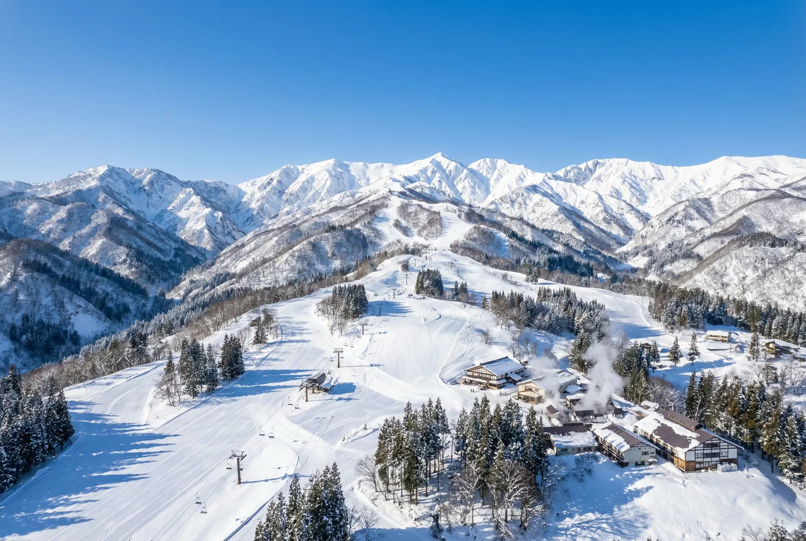 Seki Onsen ski resort