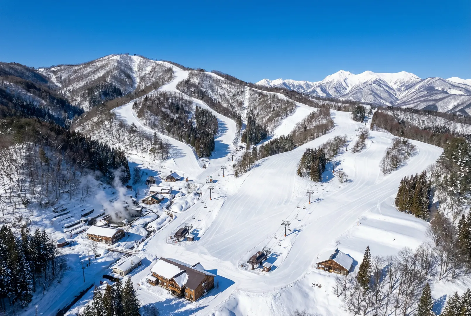 Yokomuki Onsen ski resort