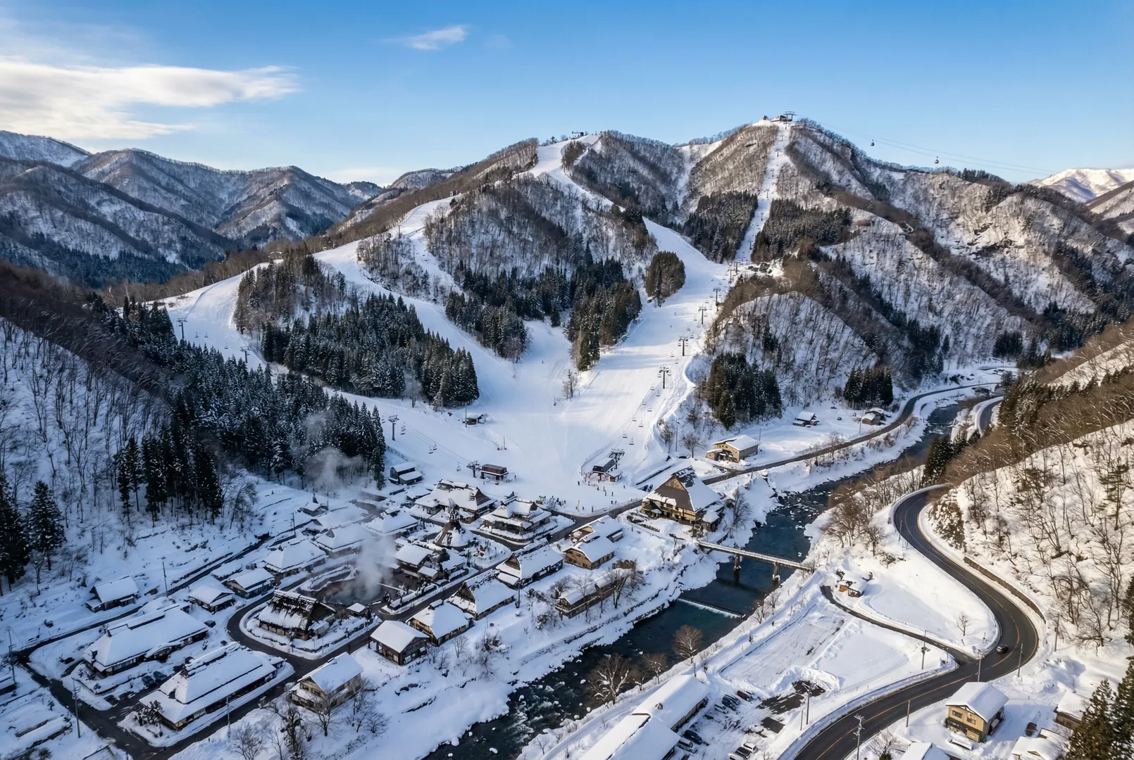 Yunishigawa Onsen ski resort