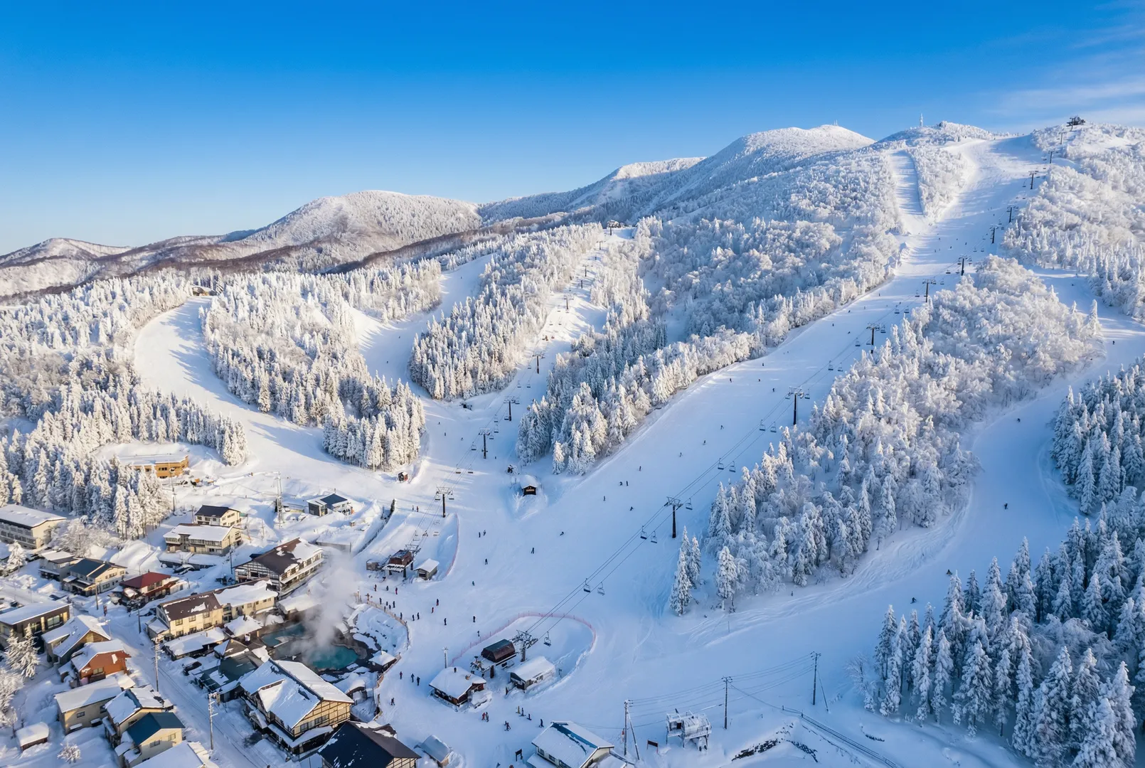 Zao Onsen ski resort