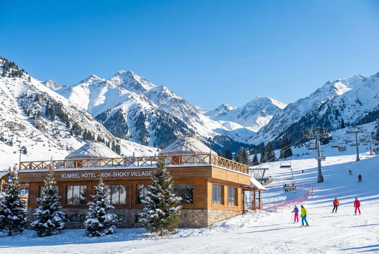 Kumbel Hotel – Kok-Shoky Village ski resort