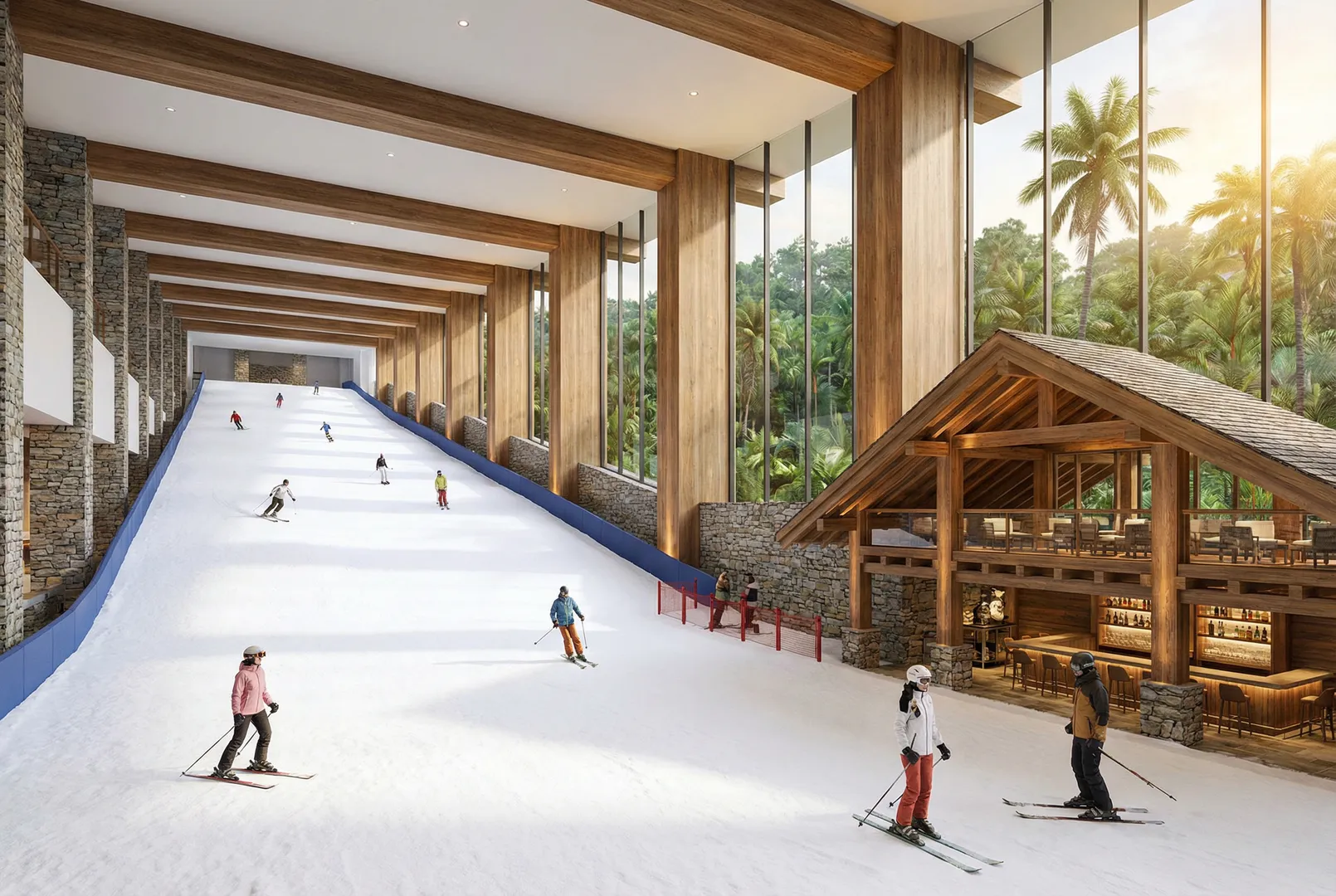 Four Season Environment Controlled Chamber – Shah Alam (indoor ski area) ski resort