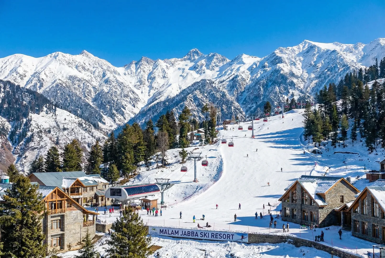 Malam Jabba ski resort
