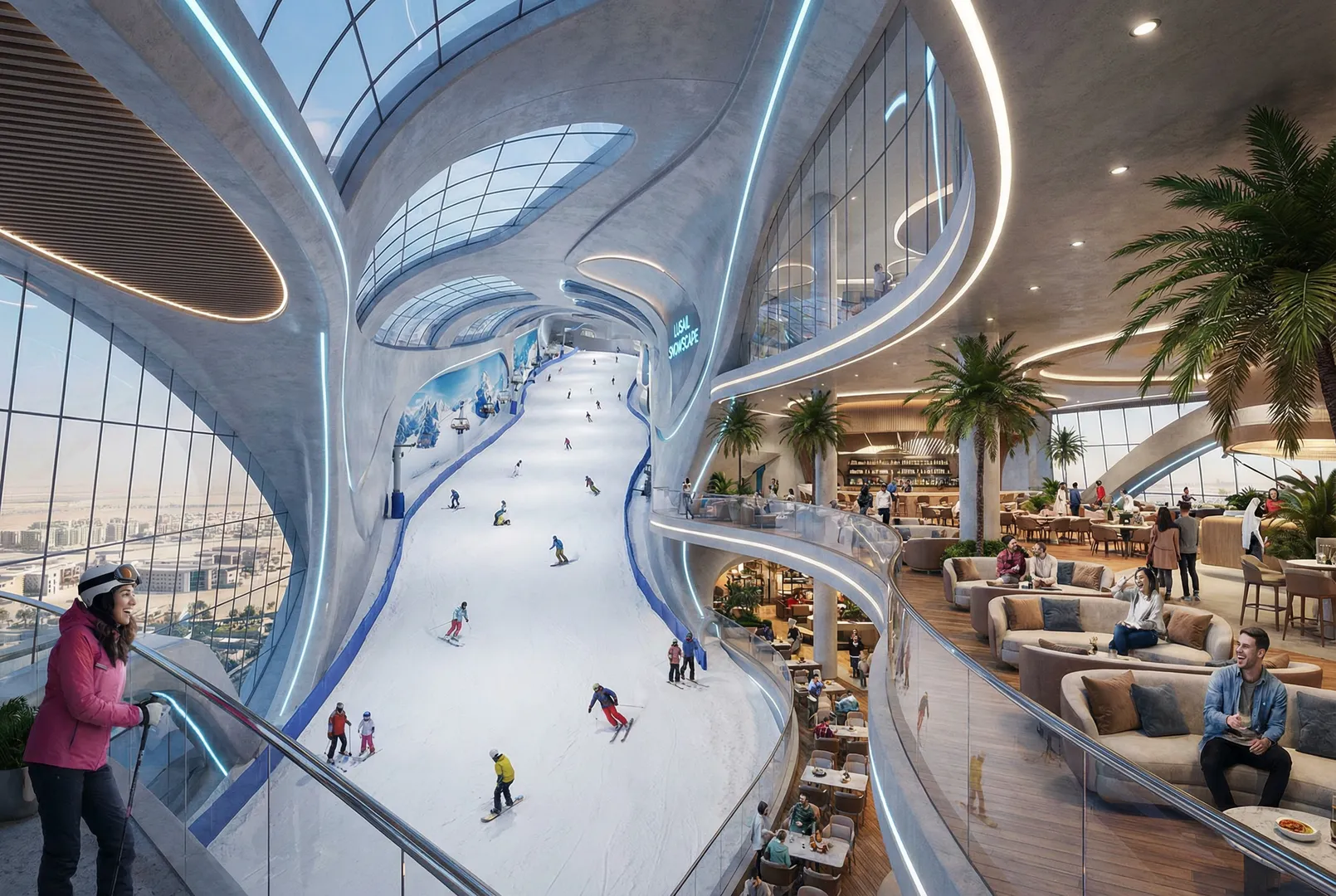 Entertainment City โ Lusail (planned) (indoor ski area)