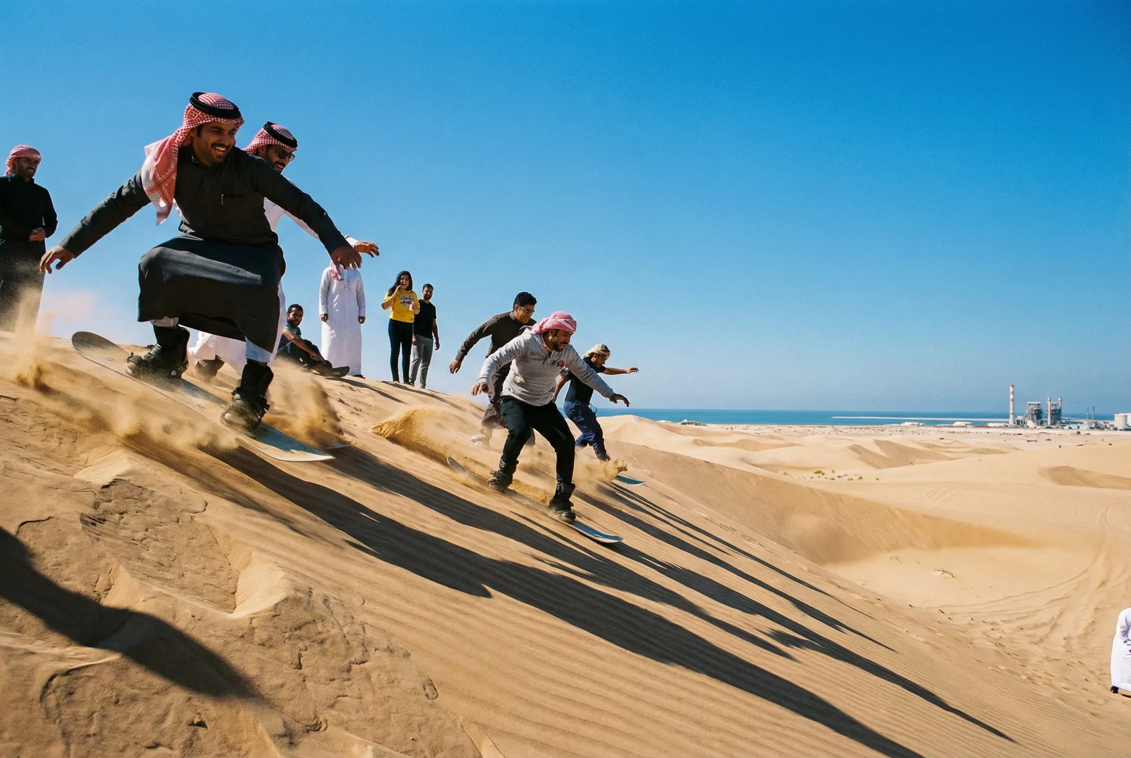 Sandboarding Mesaieed (Doha) (sand ski area) ski resort