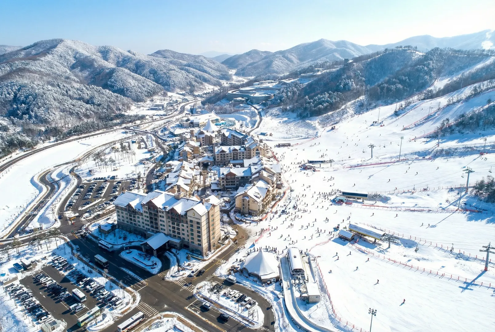 Alpensia (PyeongChang's Winter Olympic Park) ski resort