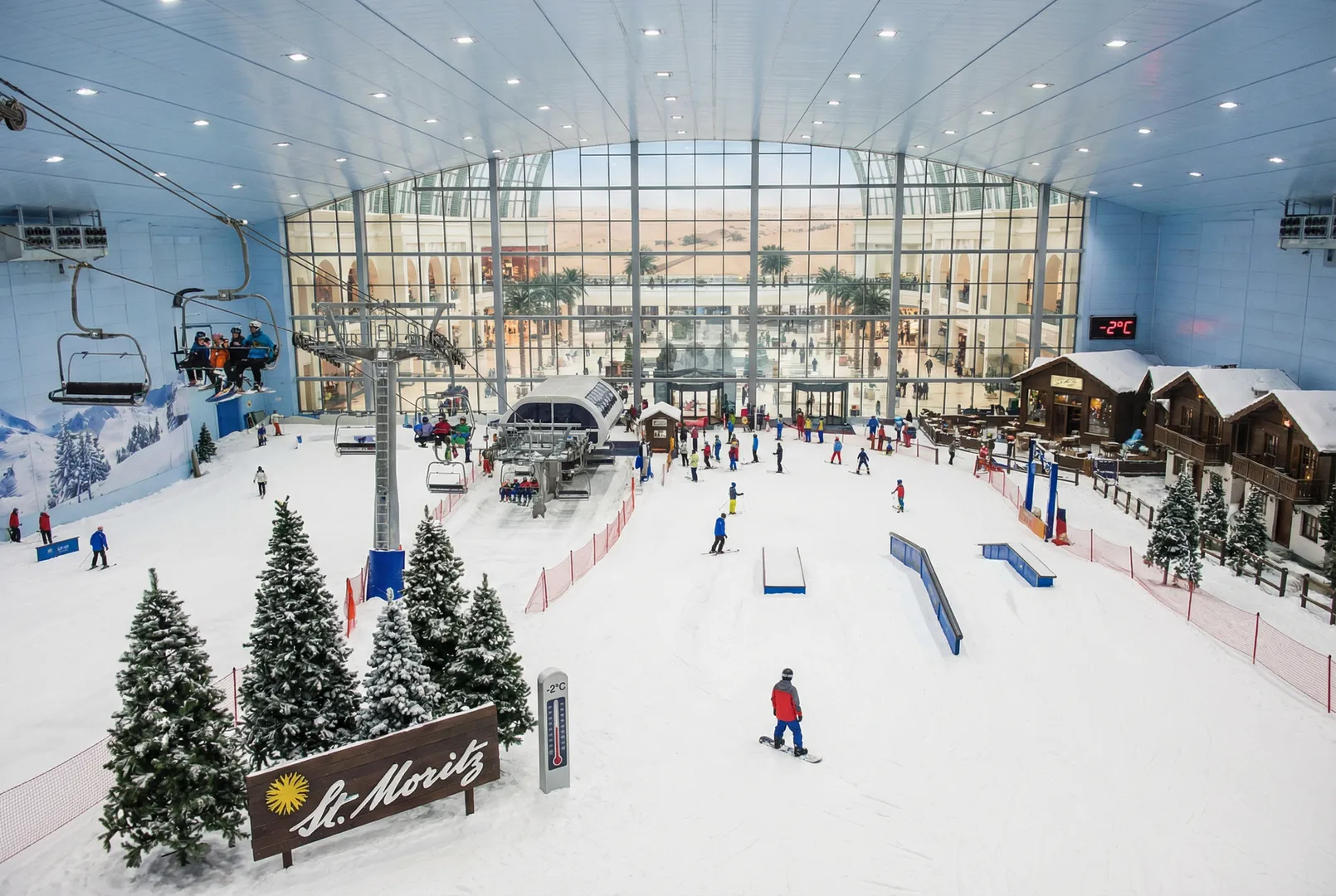 Ski Dubai – Mall of the Emirates (indoor ski area) ski resort
