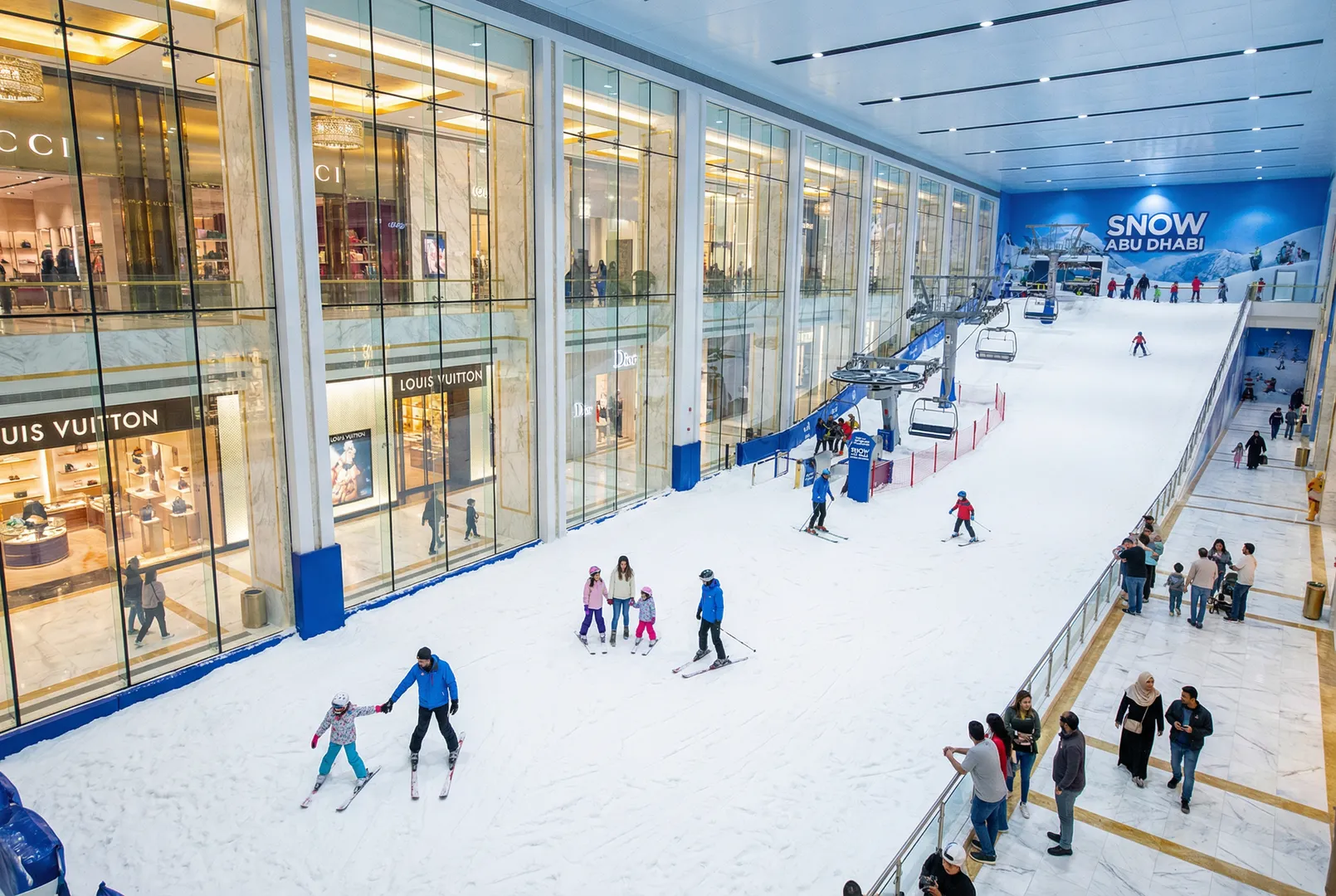 Snoworld Marina Mall โ Abu Dhabi (planned) (indoor ski area)
