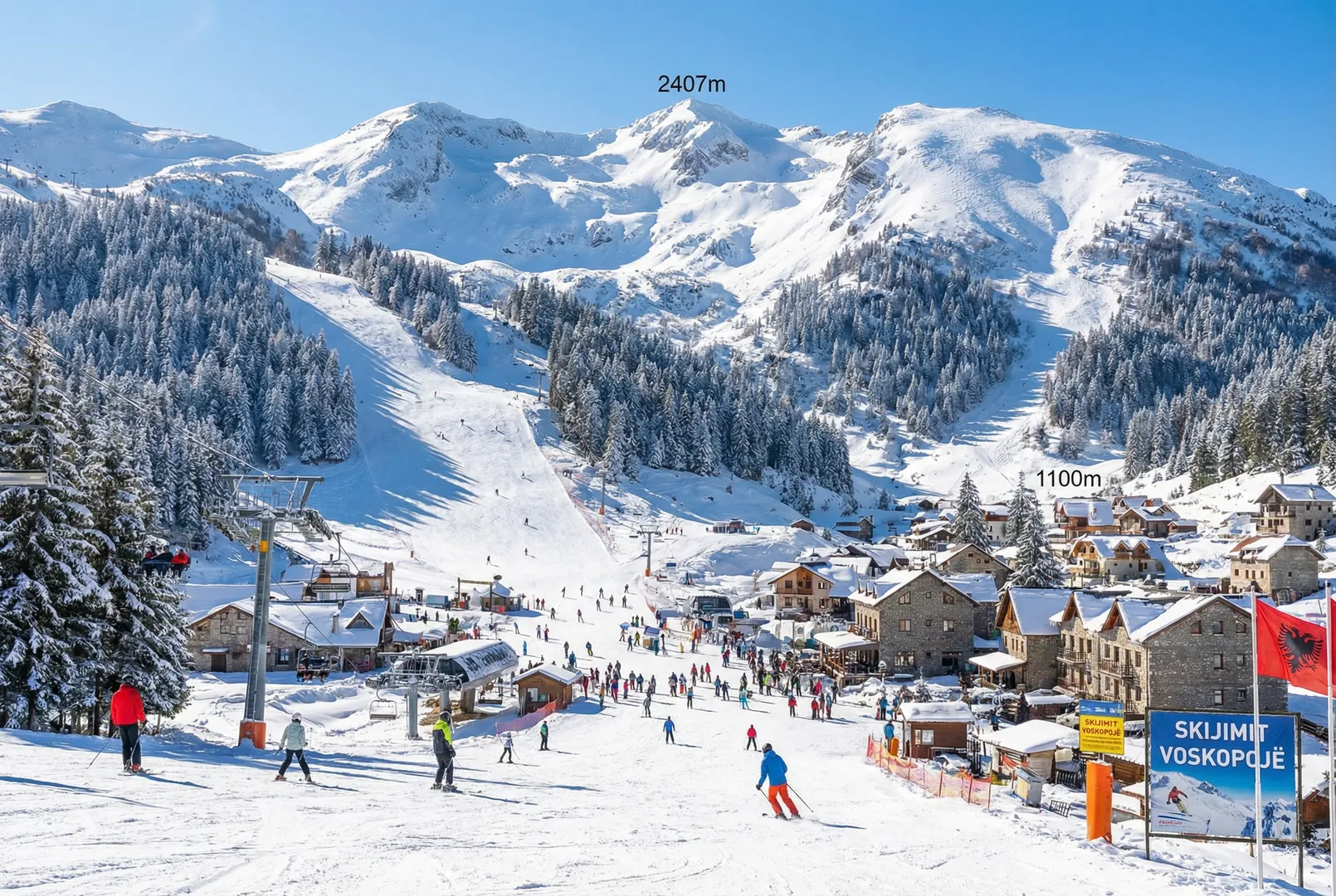 Voskopoja ski resort