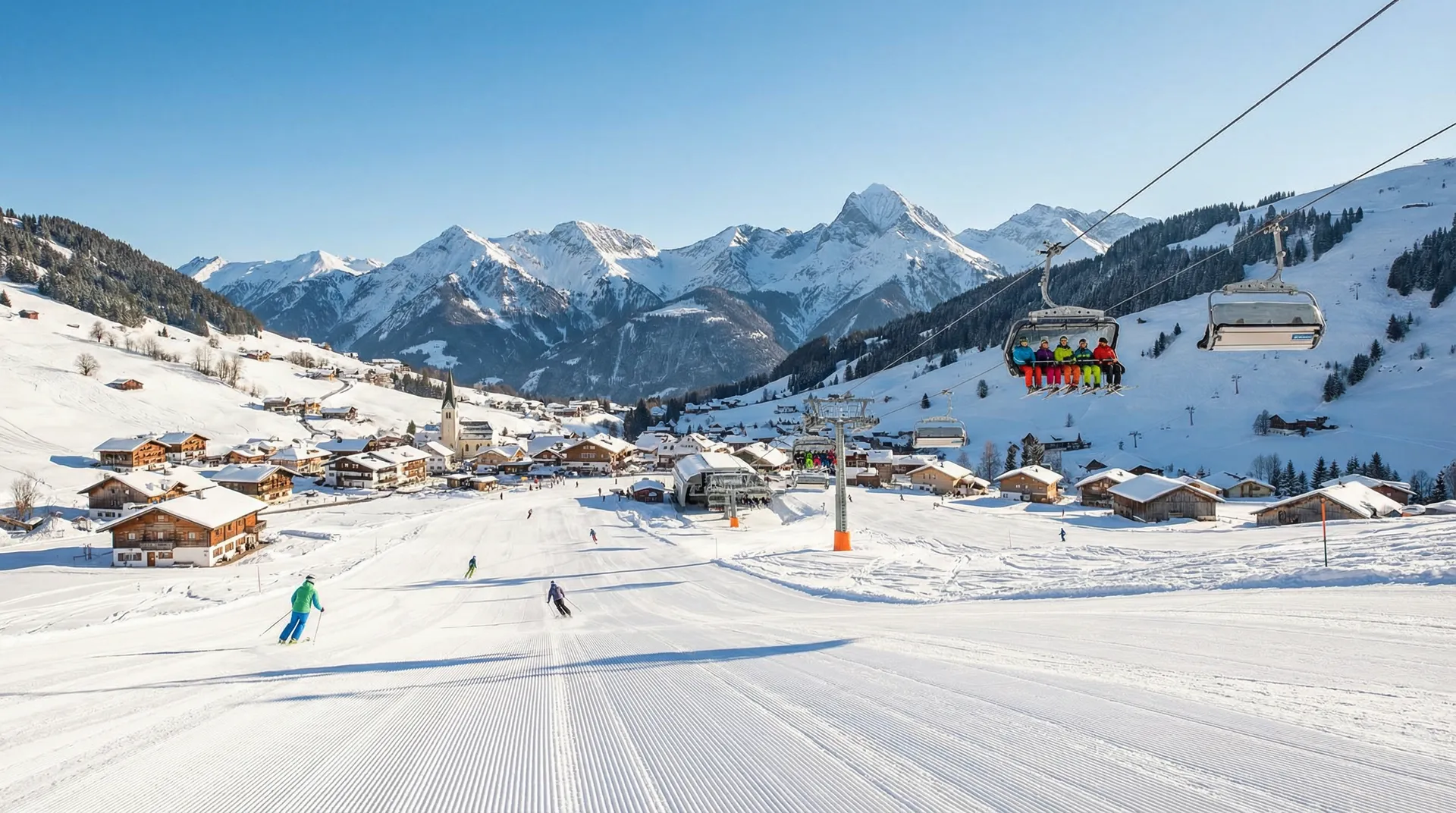 Faschina (Fontanella) ski resort