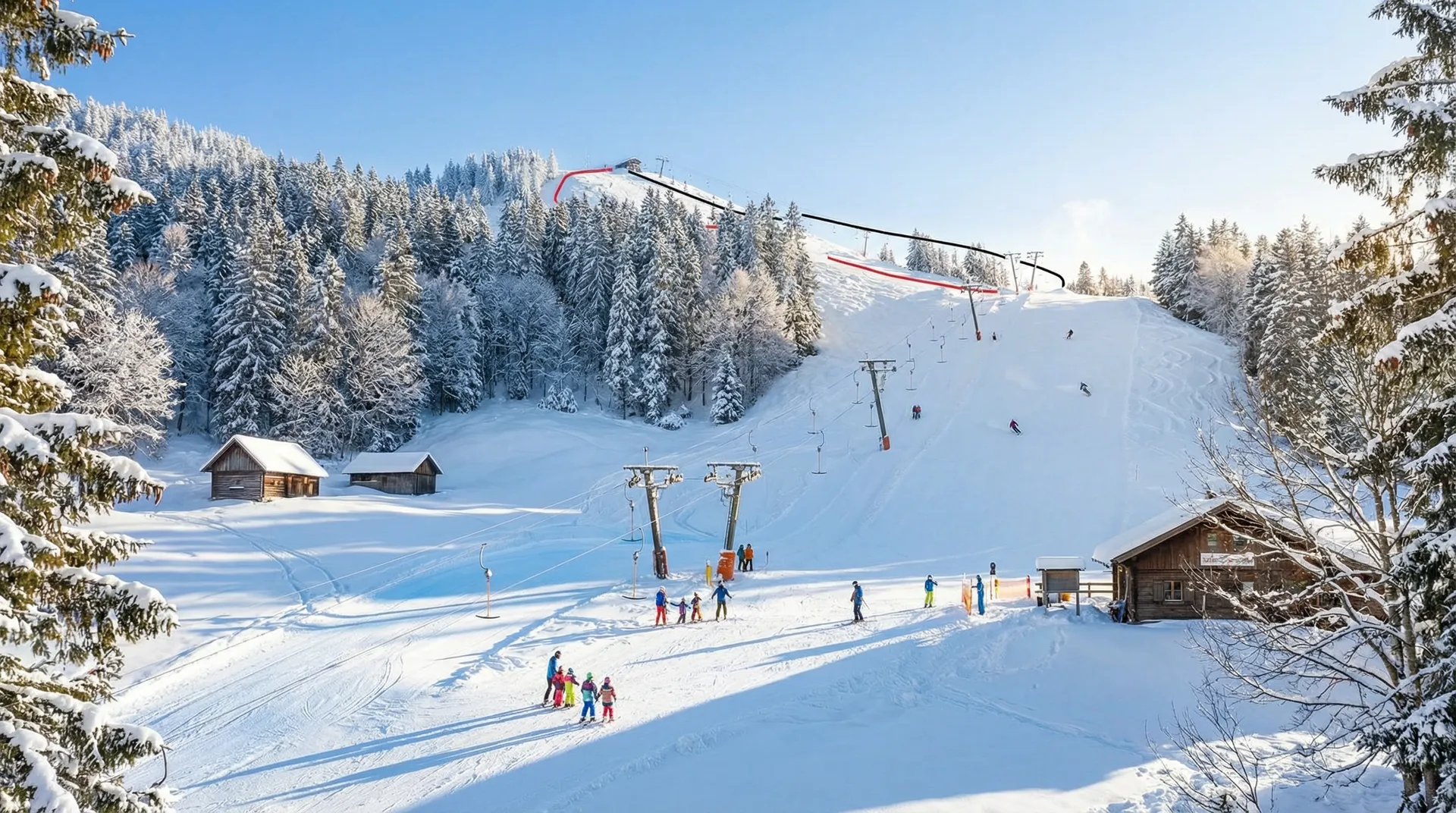 Hochlecken – Neukirchen (Altmünster) ski resort