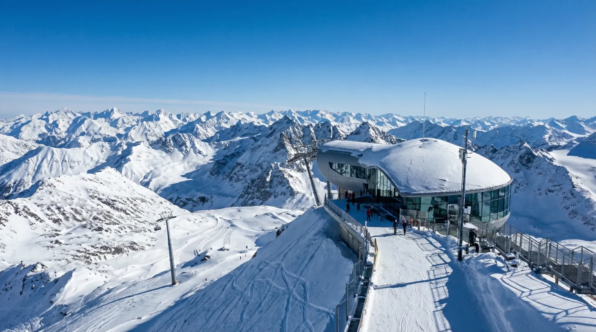 Pitztal Glacier (Pitztaler Gletscher) ski resort