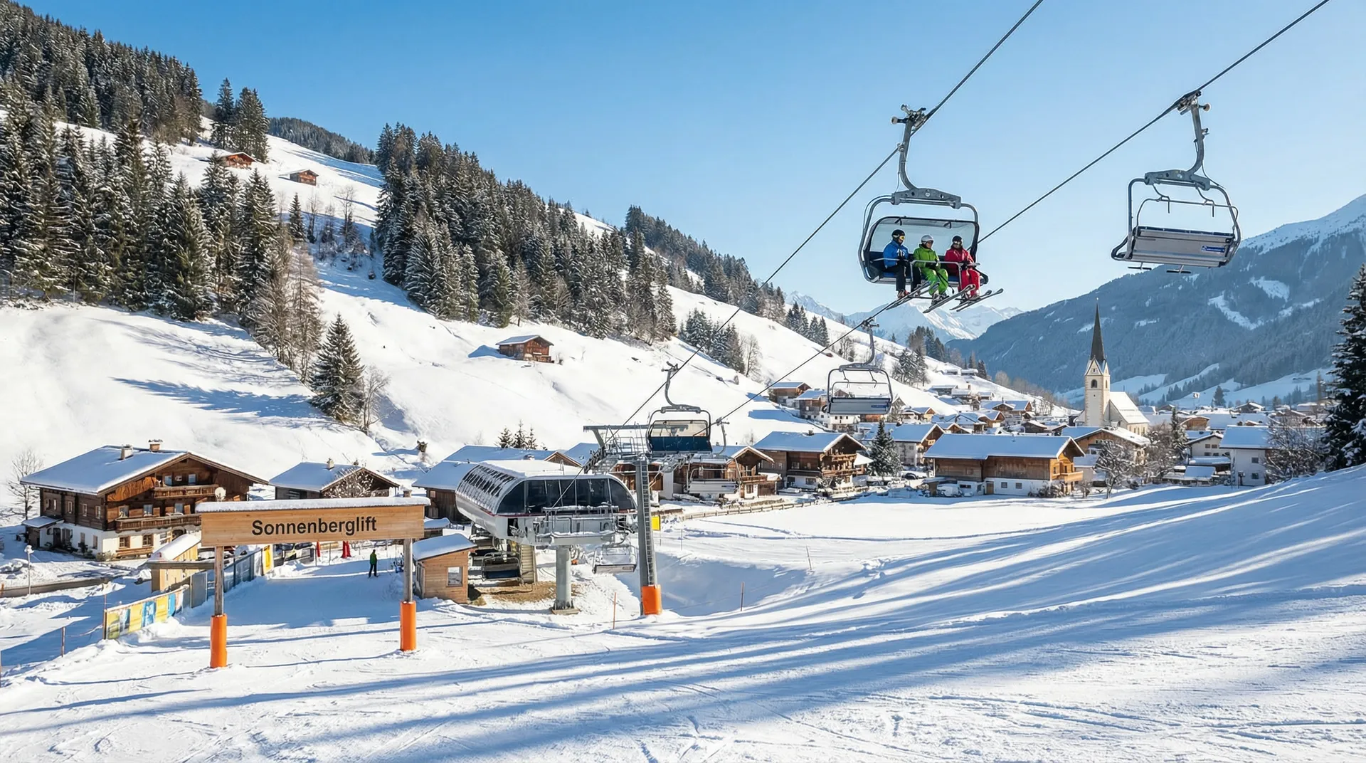 Sonnenberglift – Milders ski resort