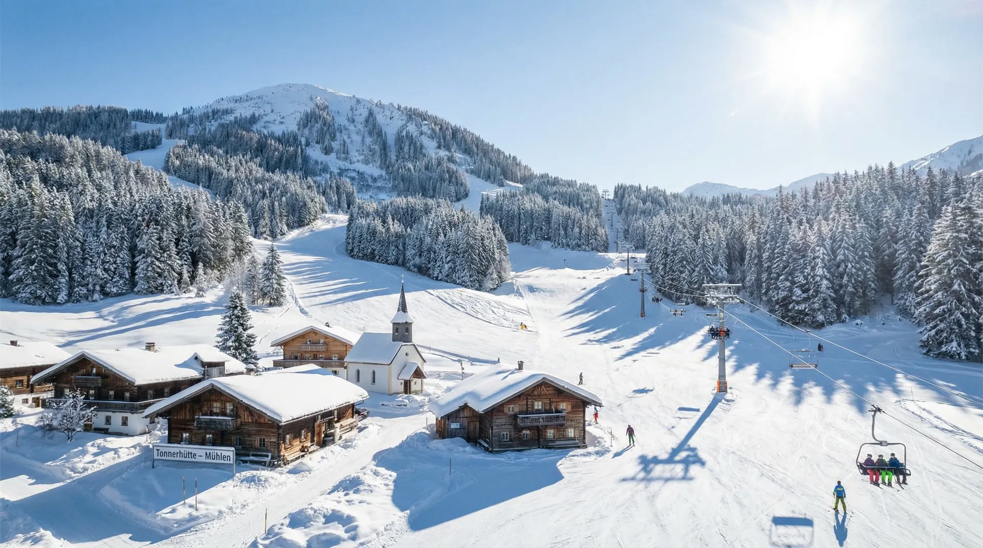 Tonnerhütte – Mühlen ski resort