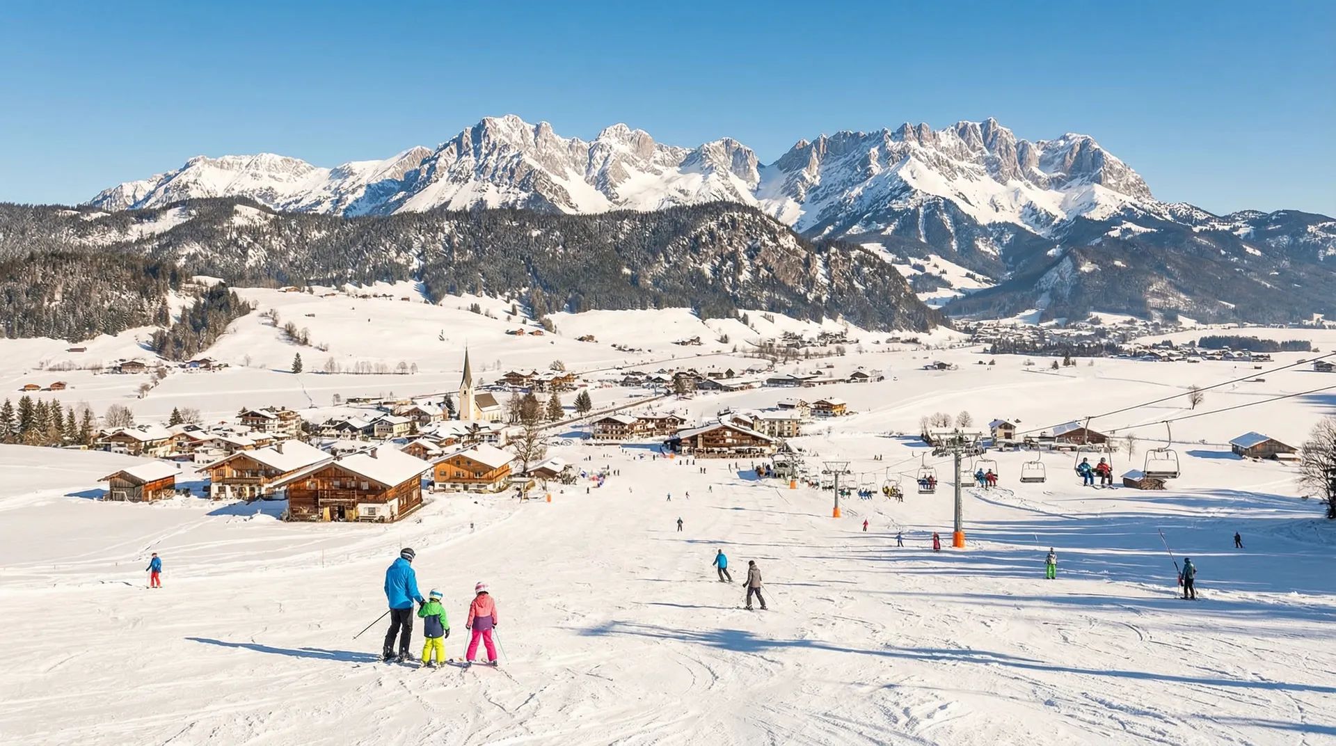 Zahmer Kaiser – Walchsee ski resort