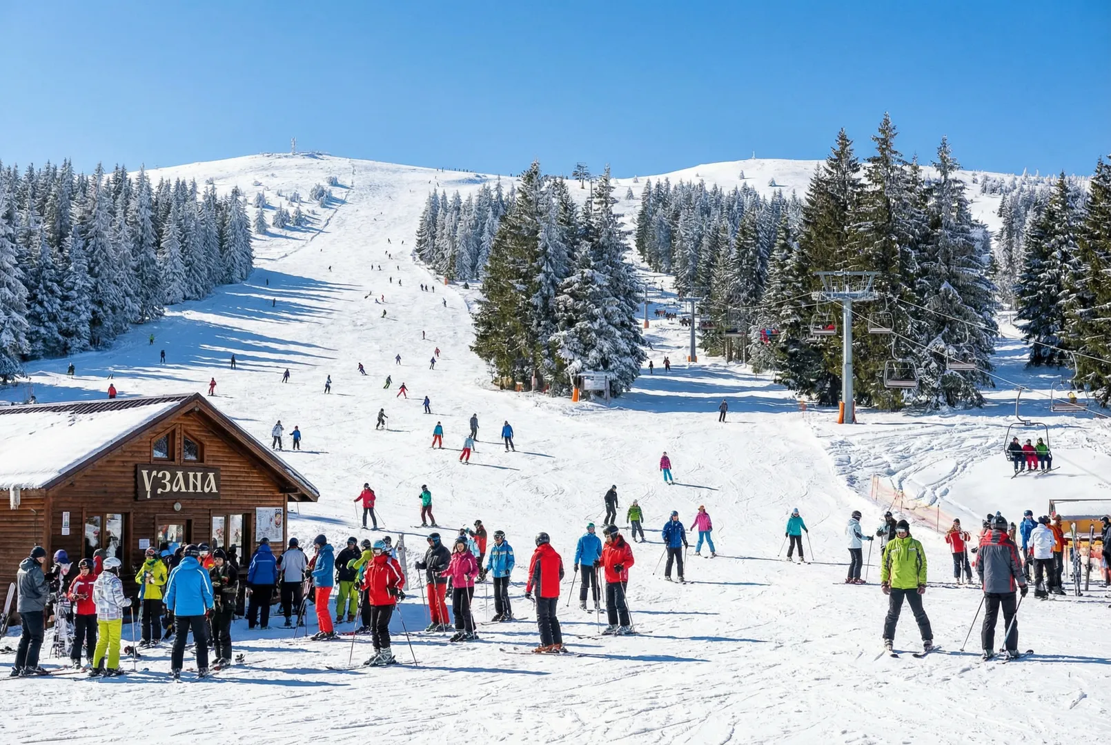 Uzana (Узана) ski resort