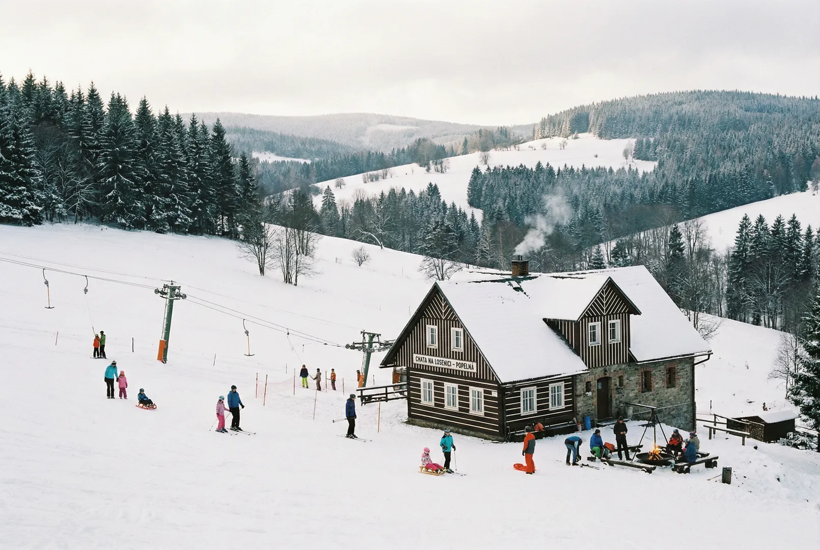Chata na Losenici Popelná (Nicov) ski resort