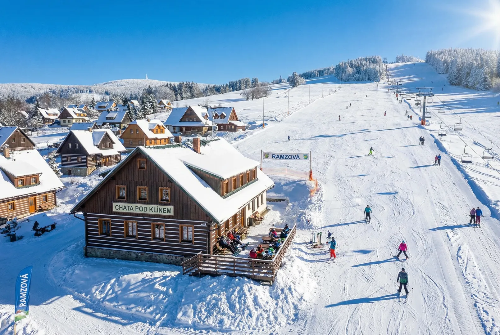 Chata pod Klínem – Ramzová ski resort