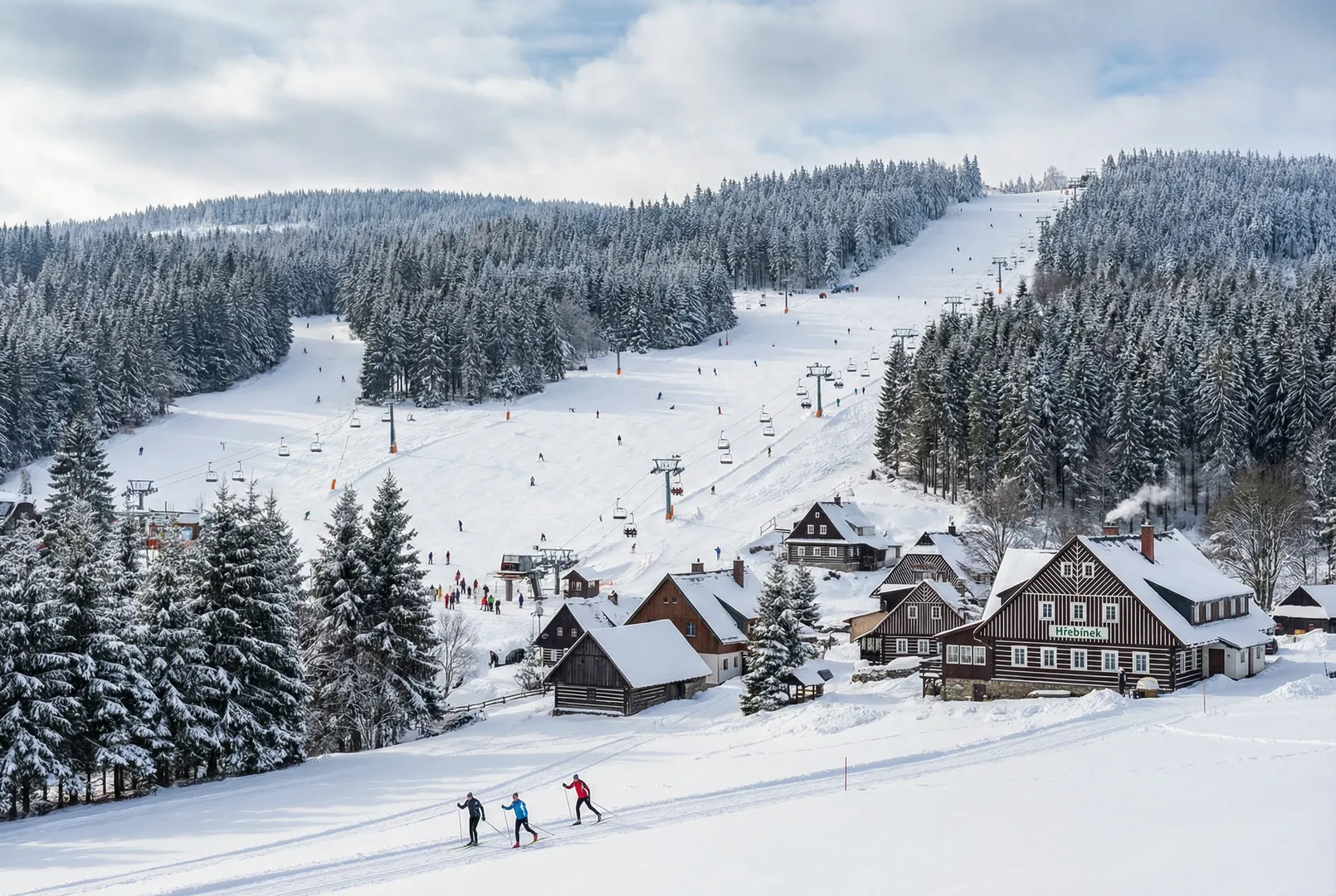 Hilbert (Hřebínek) ski resort