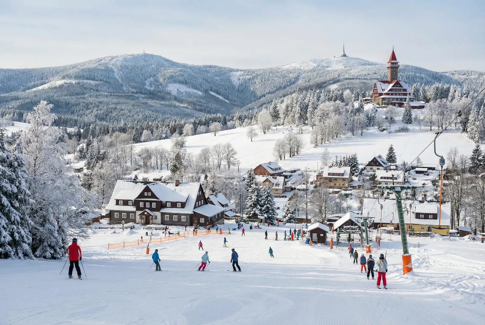 Hluboká u Liberce ski resort