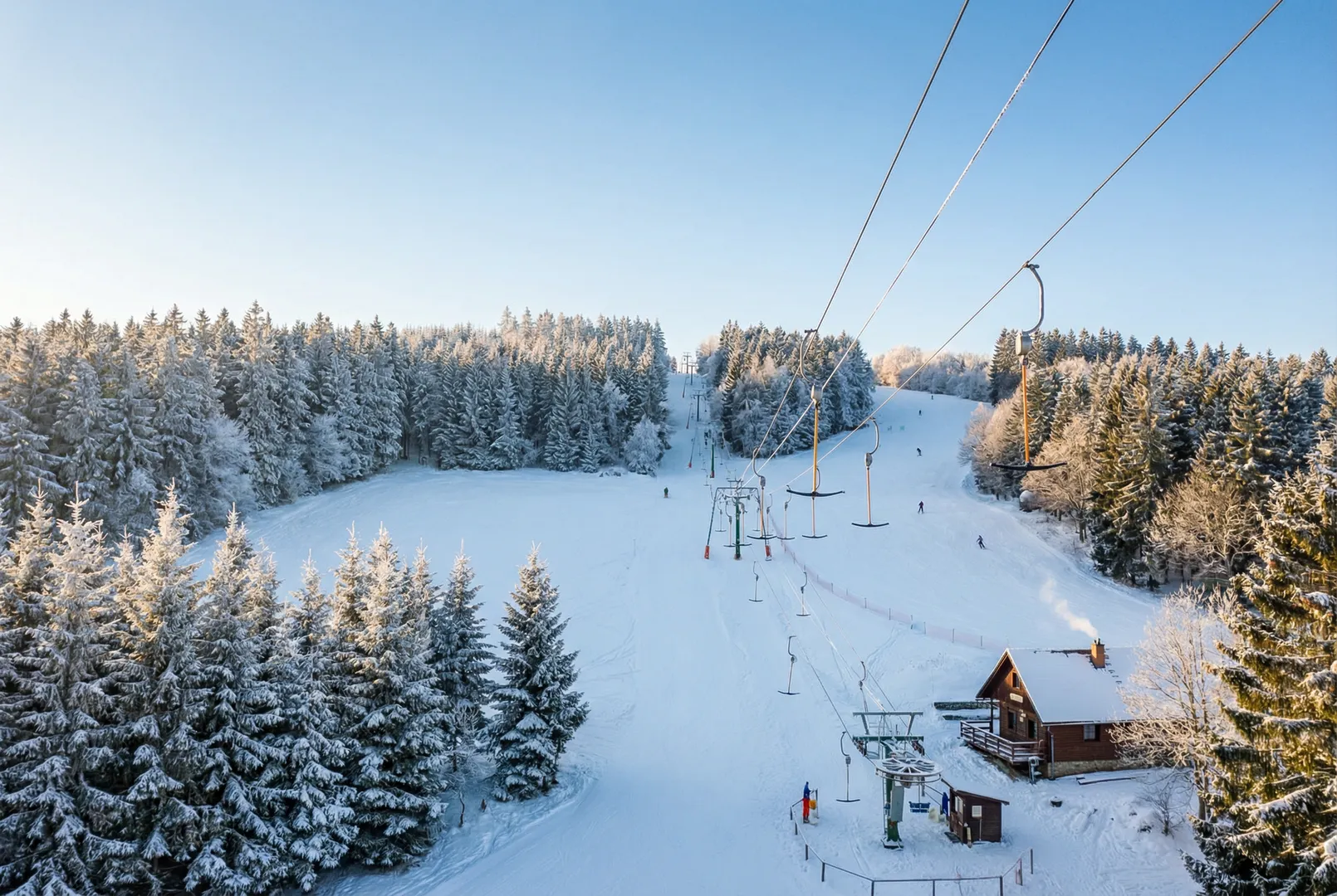 Hluboká u Trhové Kamenice ski resort