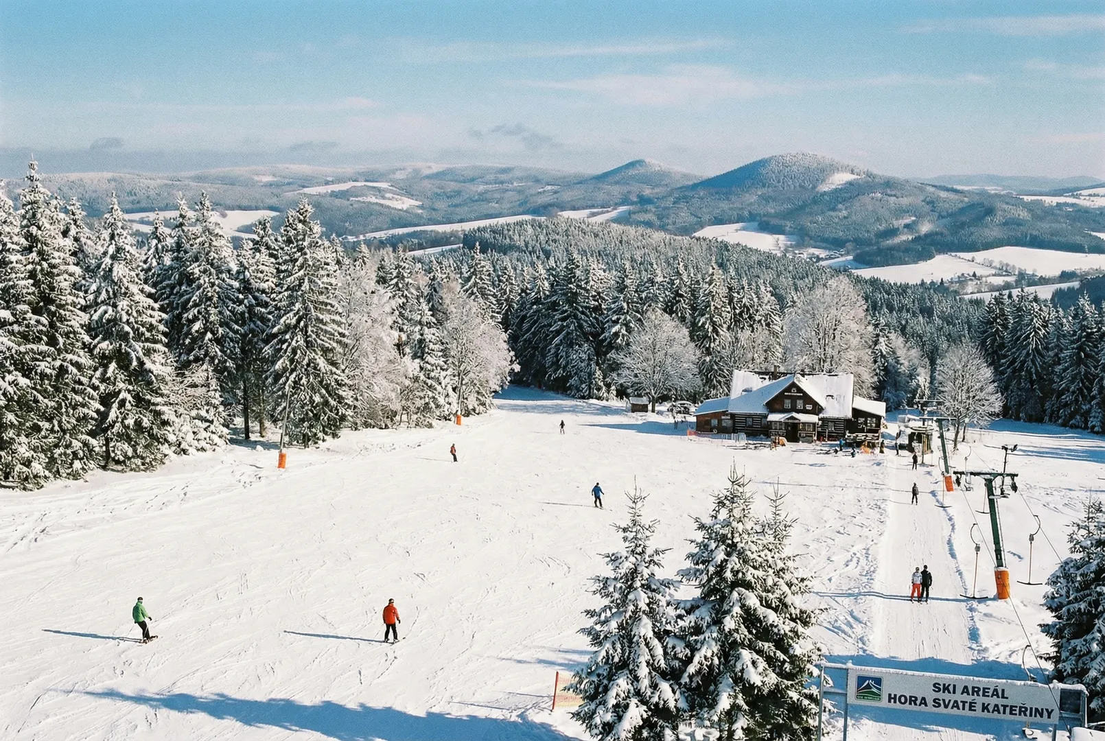 Hora Svaté Kateřiny (St. Katharinaberg) ski resort